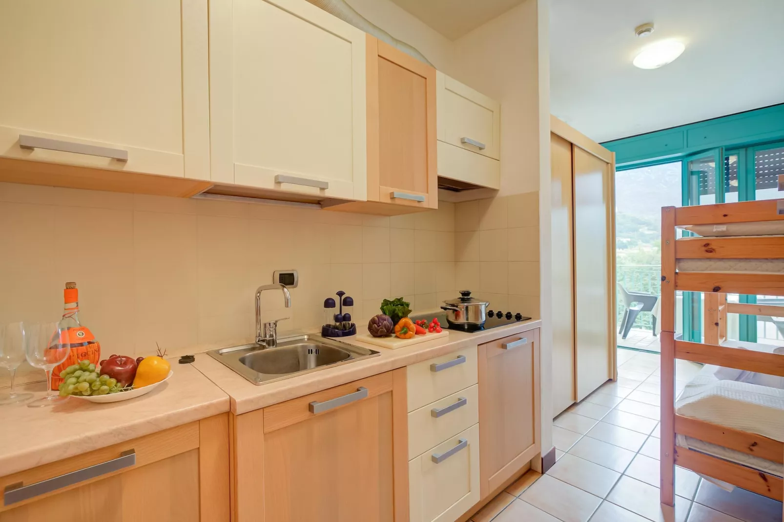 RESIDENCE PORTO LETIZIA - PALACE-STUDIO 2 PAX MOUNTAIN VIEW PLUS 8200 - PSMP2 - Keuken