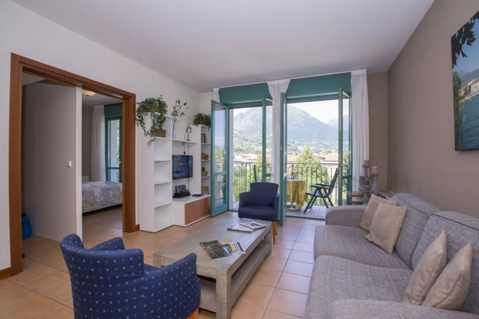 RESIDENCE PORTO LETIZIA - PALACE-1ROOM APT 4 PAX MOUNTAIN VIEW DELUXE8204 - P1MD4 - Woonkamer