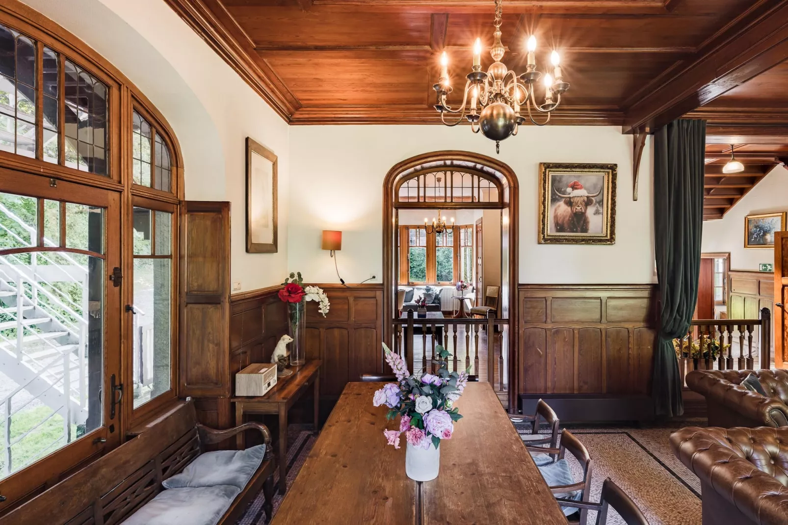 Villa Bel Air-Eetkamer