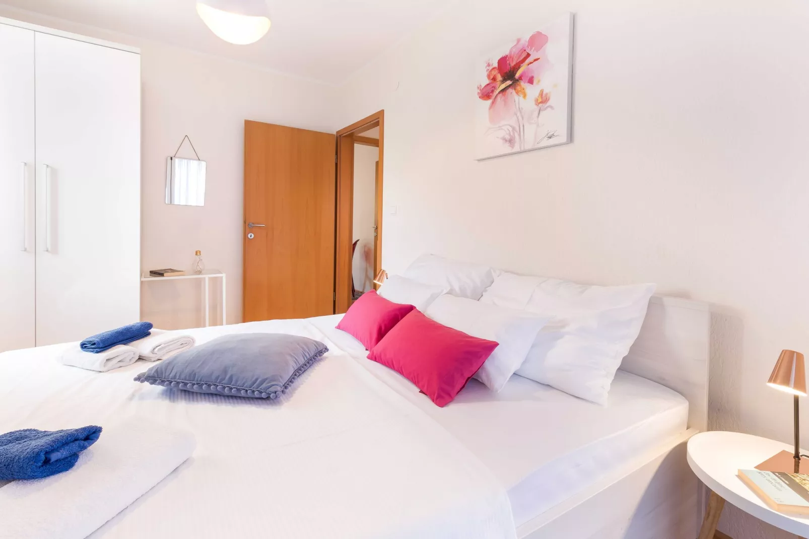 Apartments Lotea - Two-Bedroom Apartment with Terrace-Slaapkamer