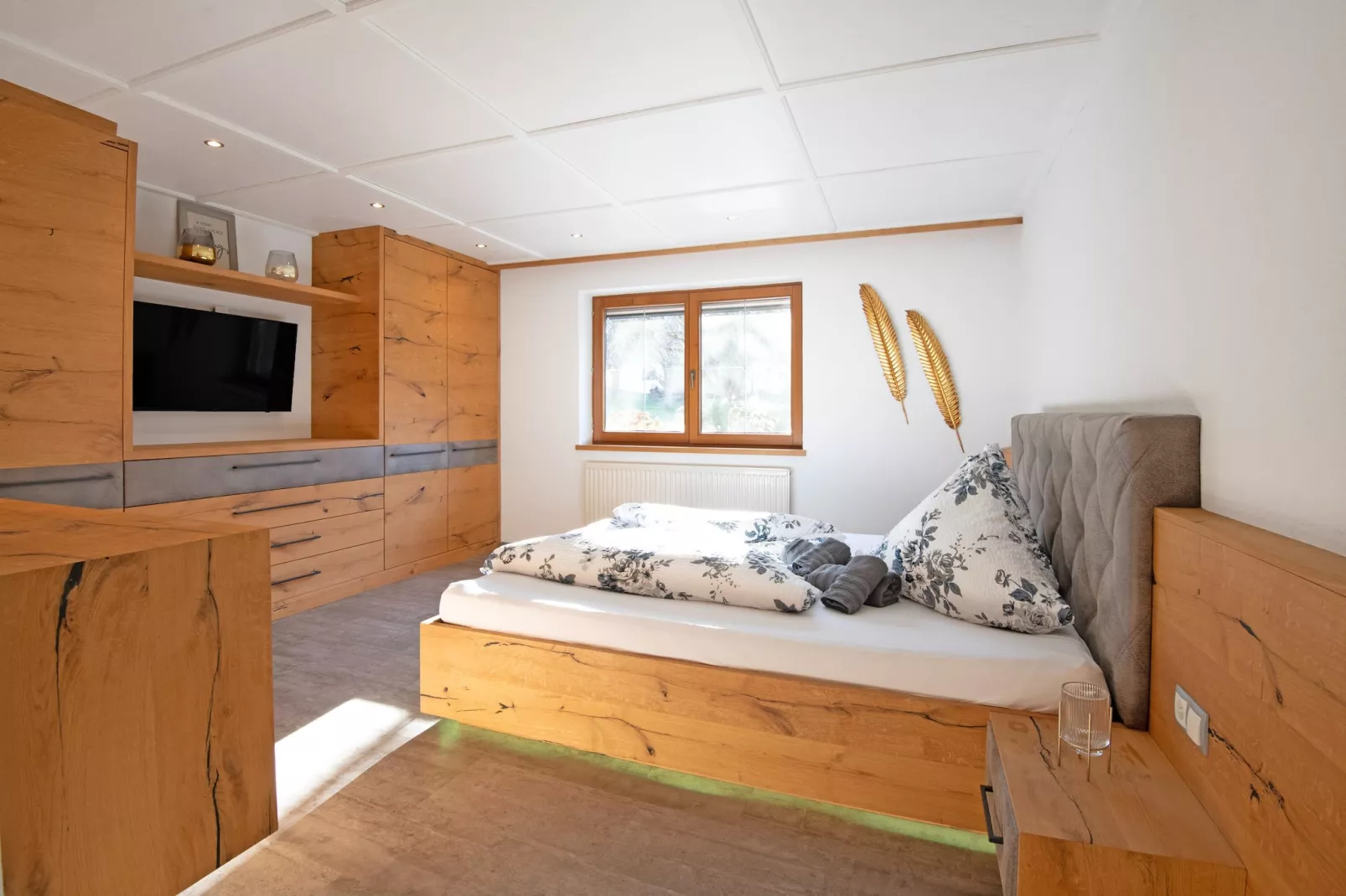 Exklusive Ferienwohnung mit Whirlpool-Slaapkamer