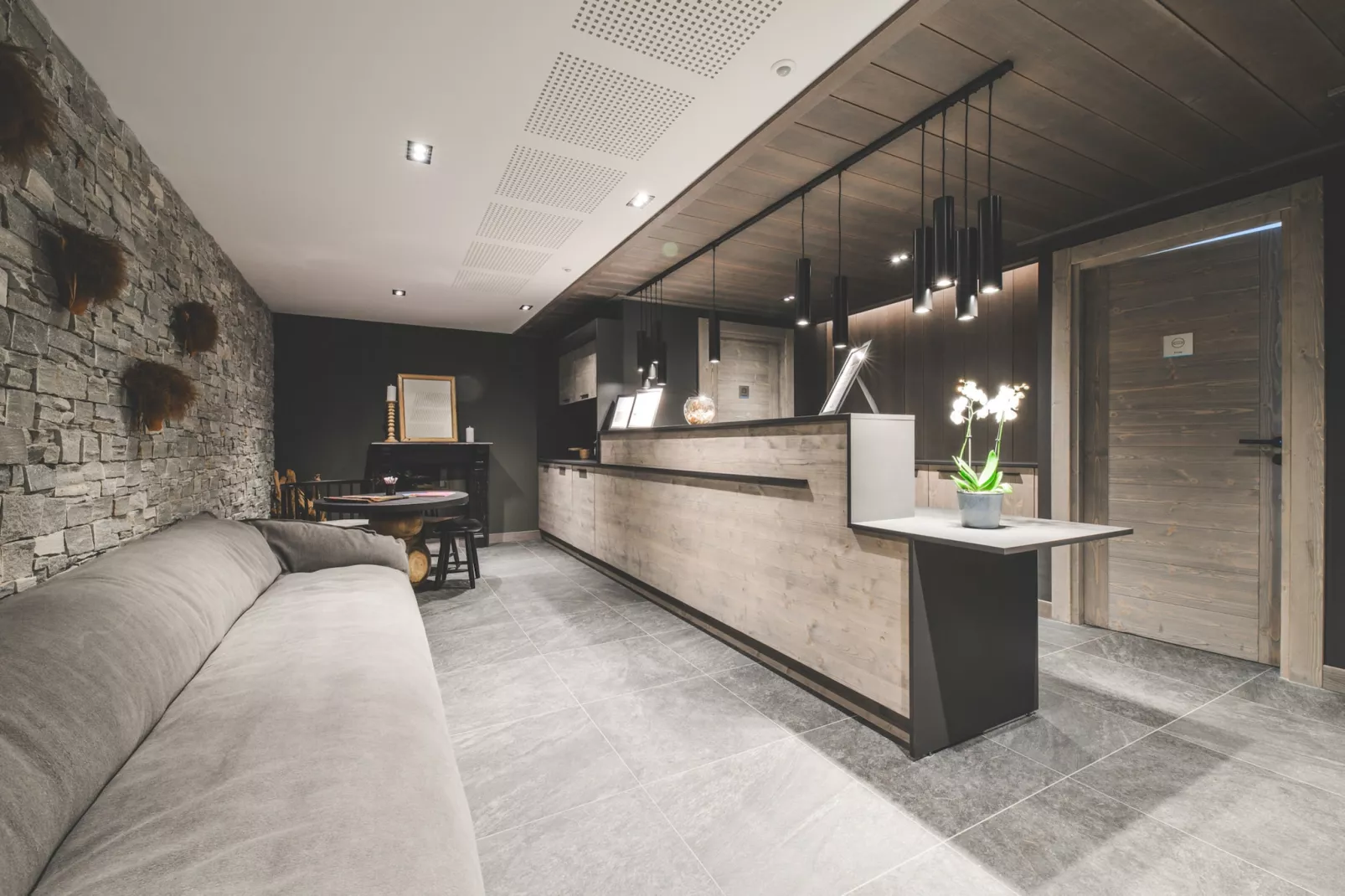 Résidence PLAN PEISEY Le Quartz -A74S-Hal-ontvangst