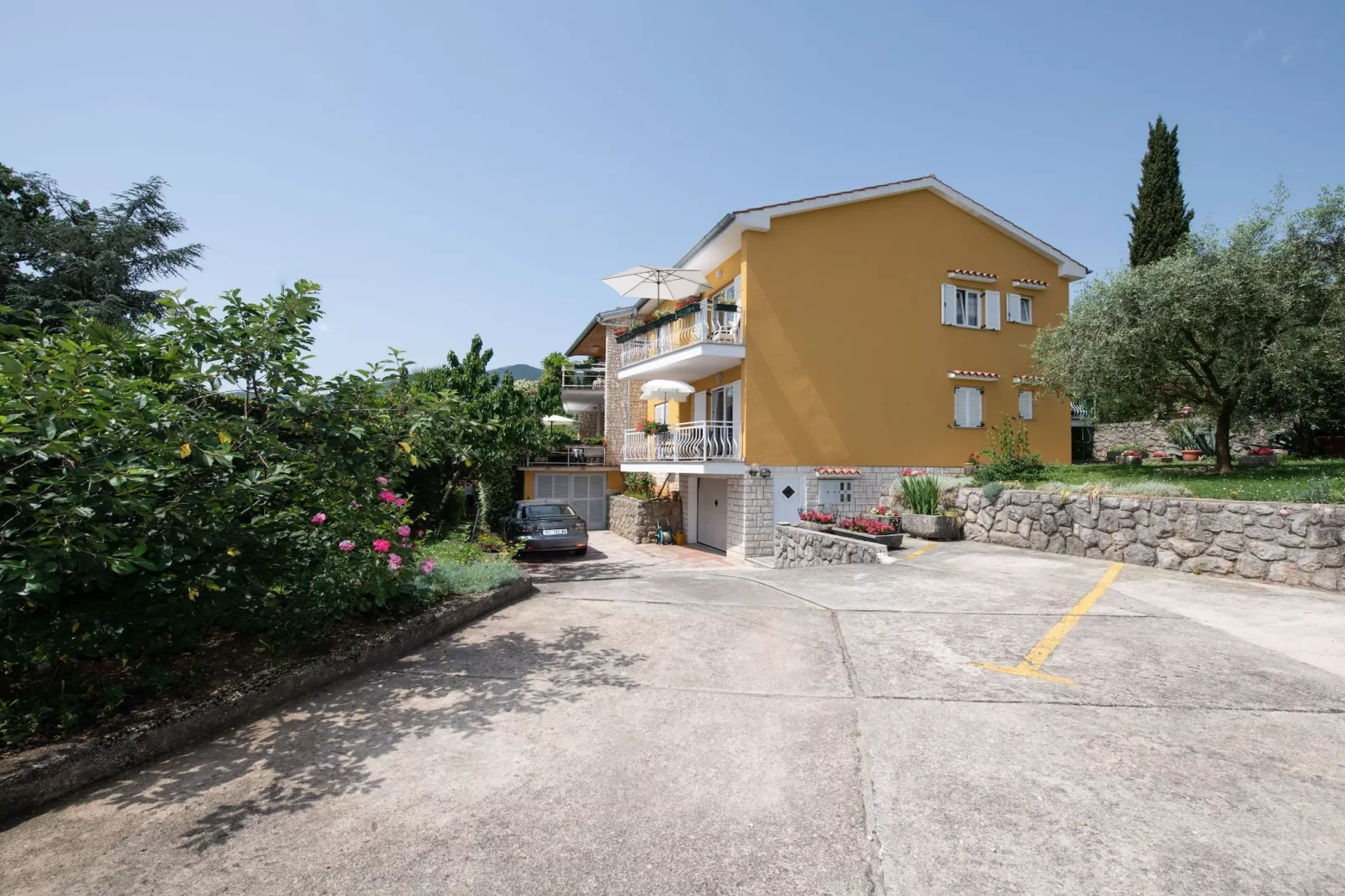 Apartments Mirjana IKA - Studio Apartment With Balcony  (A1) - Buitenlucht