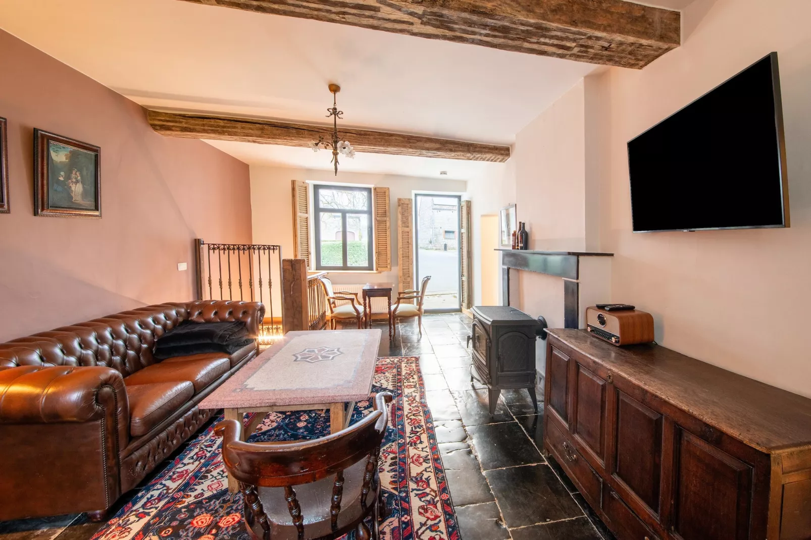 Maison Rose - Woonkamer