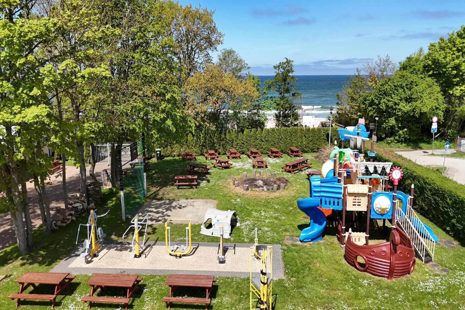 Domki 5-osobowe-Tuinen zomer