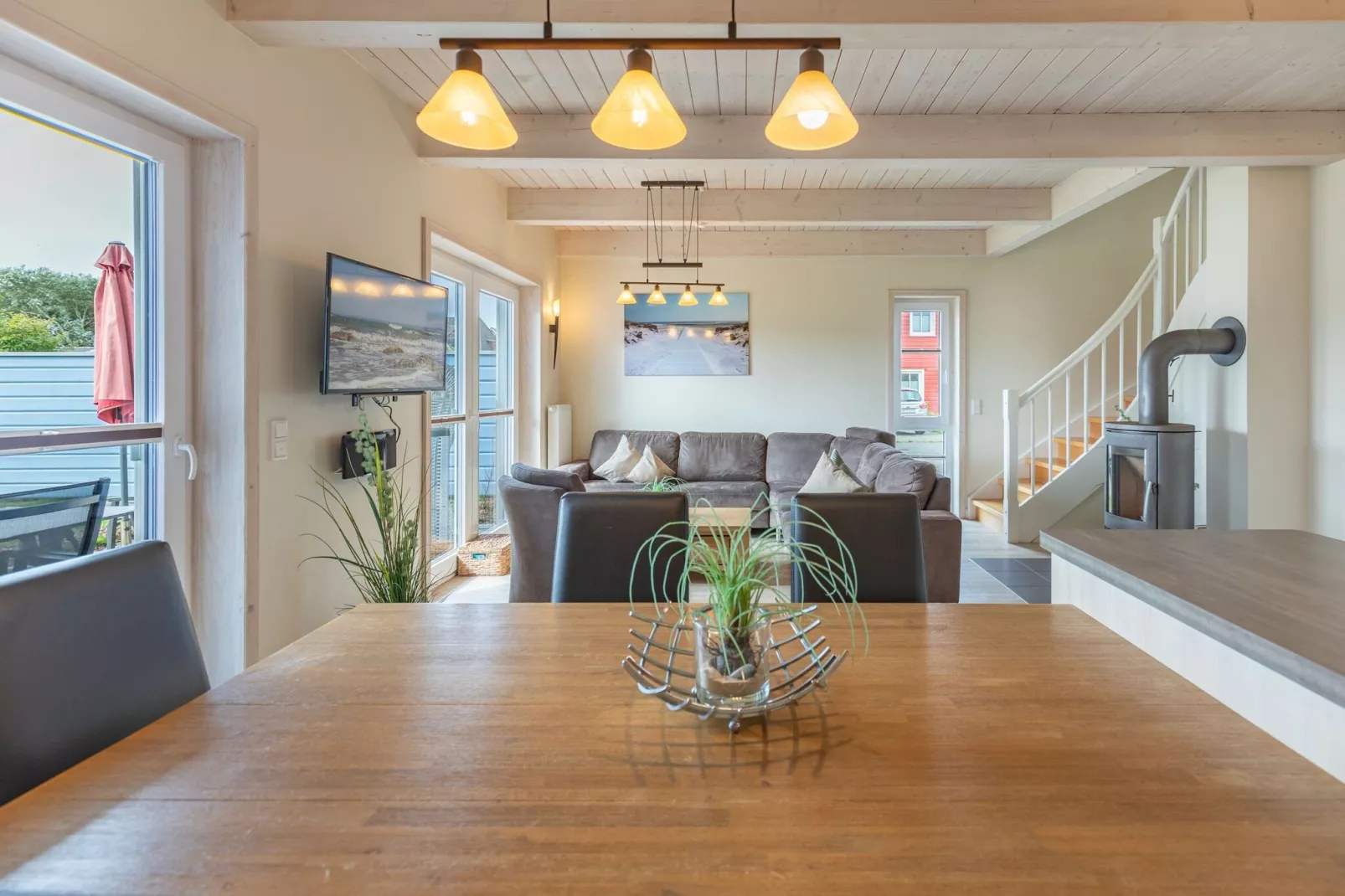 Reihenhaus in Dagebüll - Strandgut een-Eetkamer