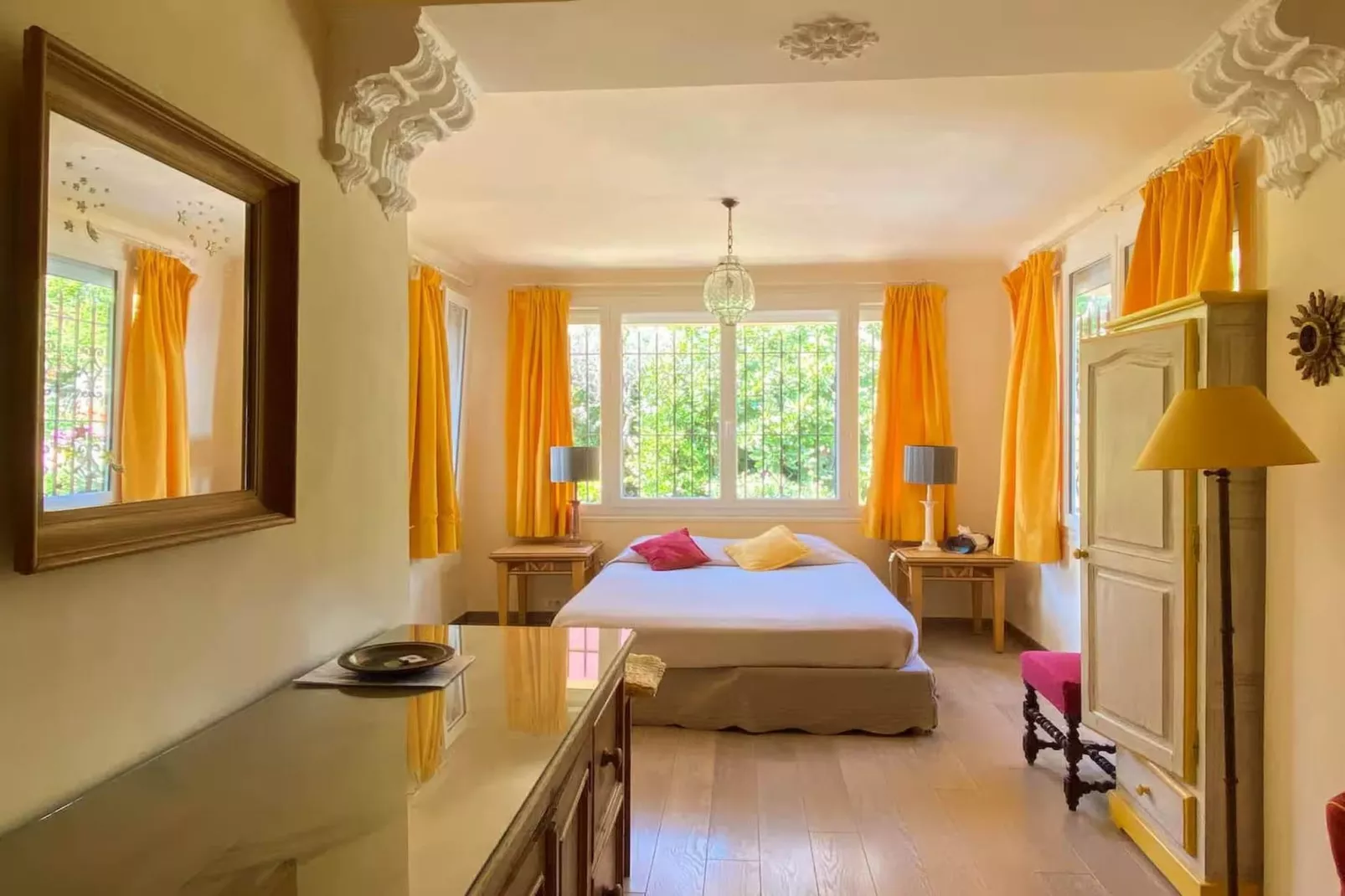 Villa plage privée vue sur la mer-Slaapkamer