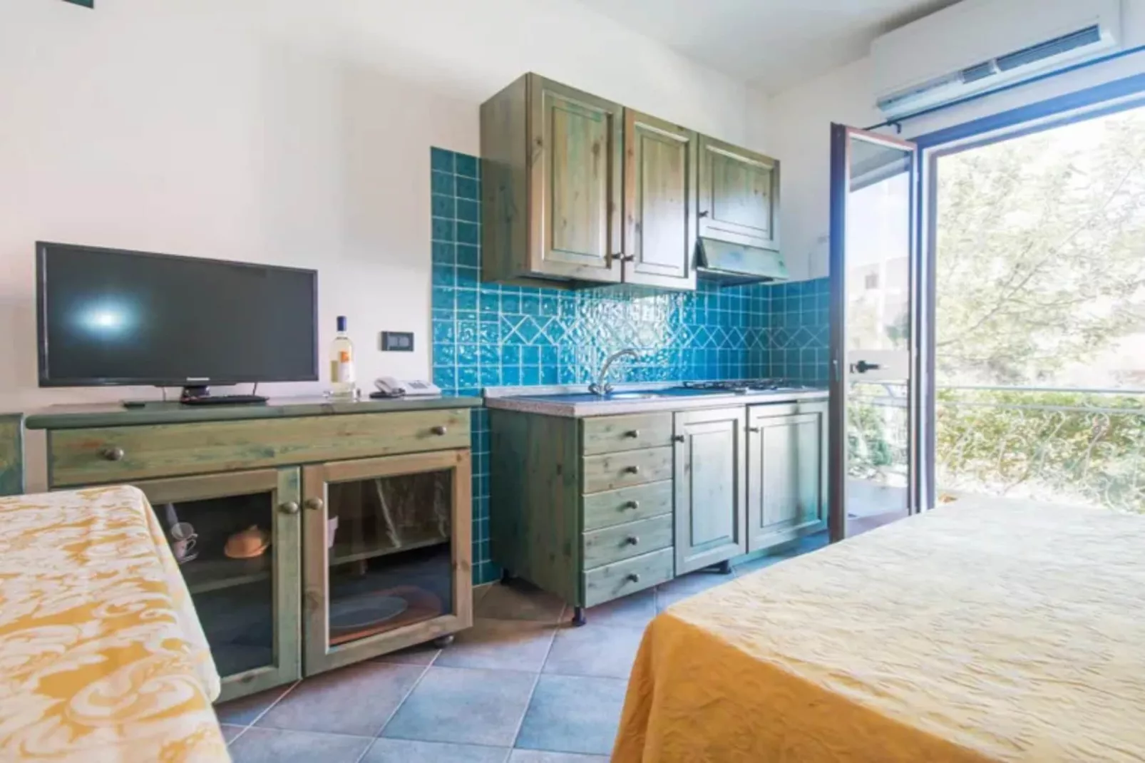 Residence Club Gli Ontani STUDIO - 2 PAX M2-Woonkamer