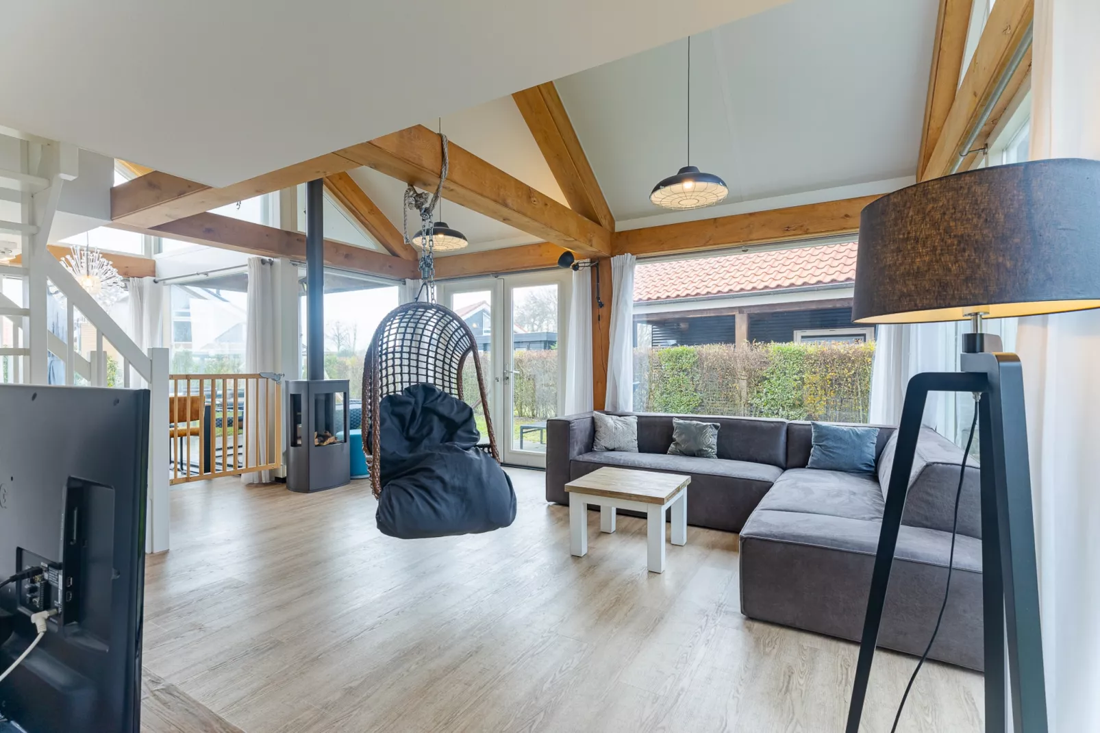 Zonnedorp 1 Solskin Renesse | Beach Holiday in Modern Holiday Home - Woonkamer