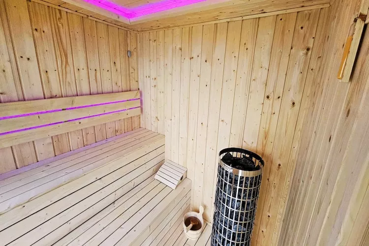 Parterowe domki wakacyjne dla 6 osób w Gąskach SPA w cenie pobytu - Sauna