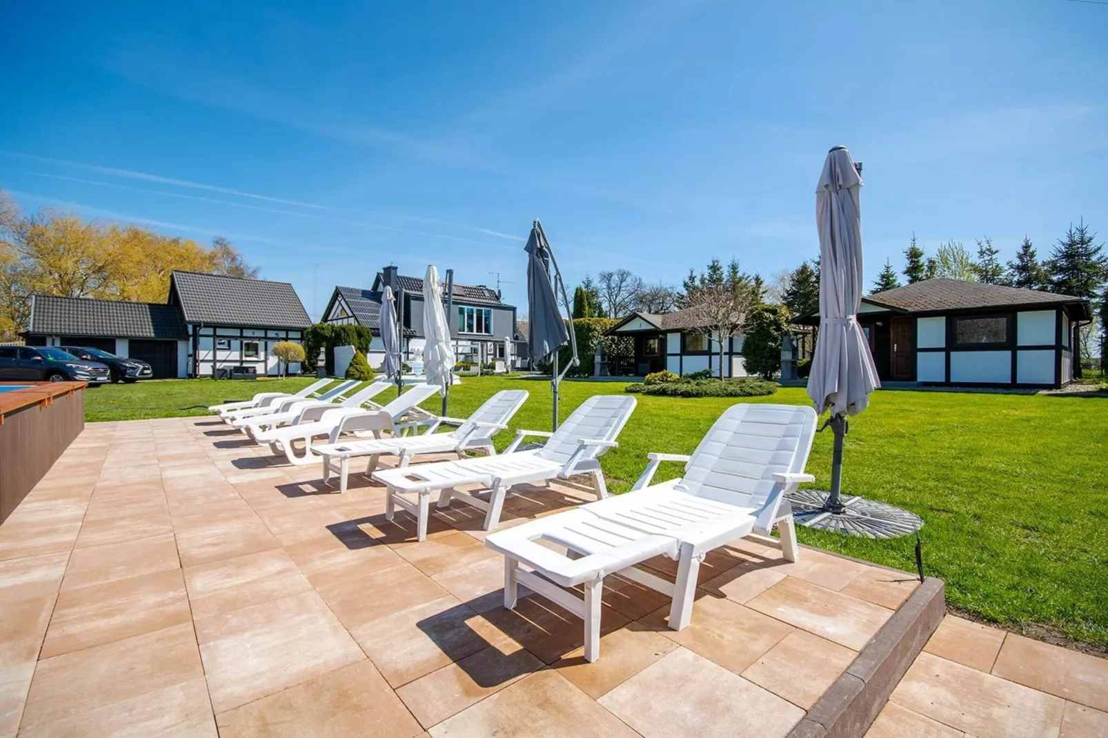 	Domki parterowe TYP A Łącko - Zwembad