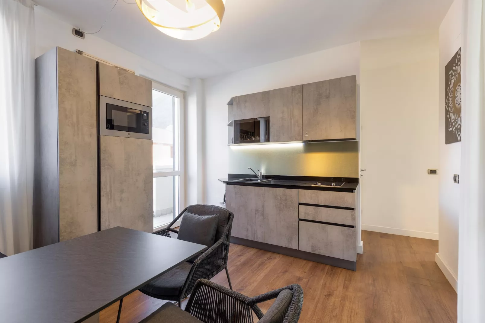 RESIDENCE PORTO LETIZIA - VILLAS-BILOCALE 4 PAX VISTA LAGO PLUS 8215 - V1LP4 - Keuken