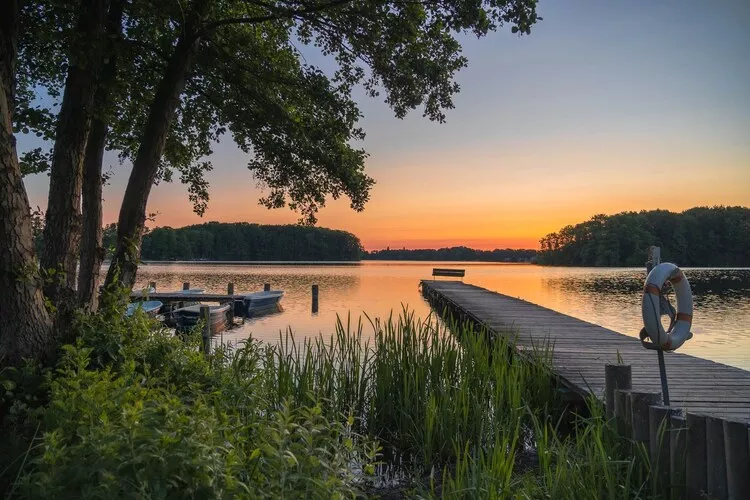 Sommerhus-nordlys 80 qm-Gebieden zomer 1km