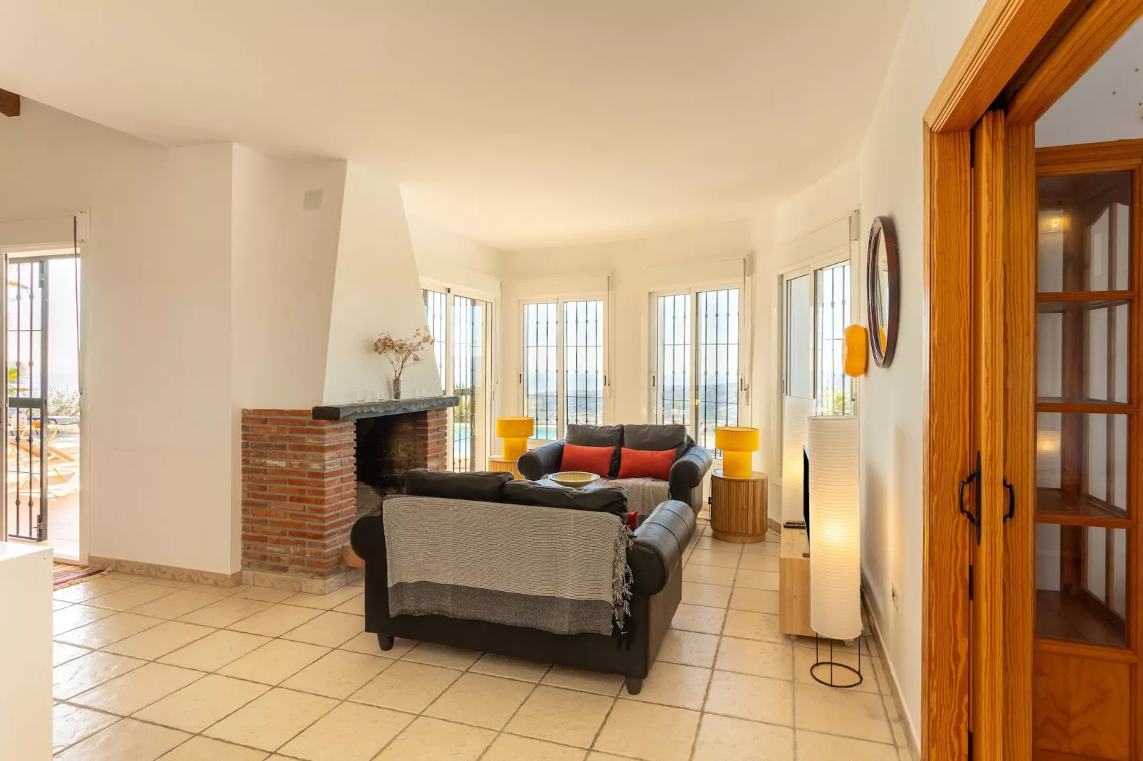 Villa La Beata-Woonkamer