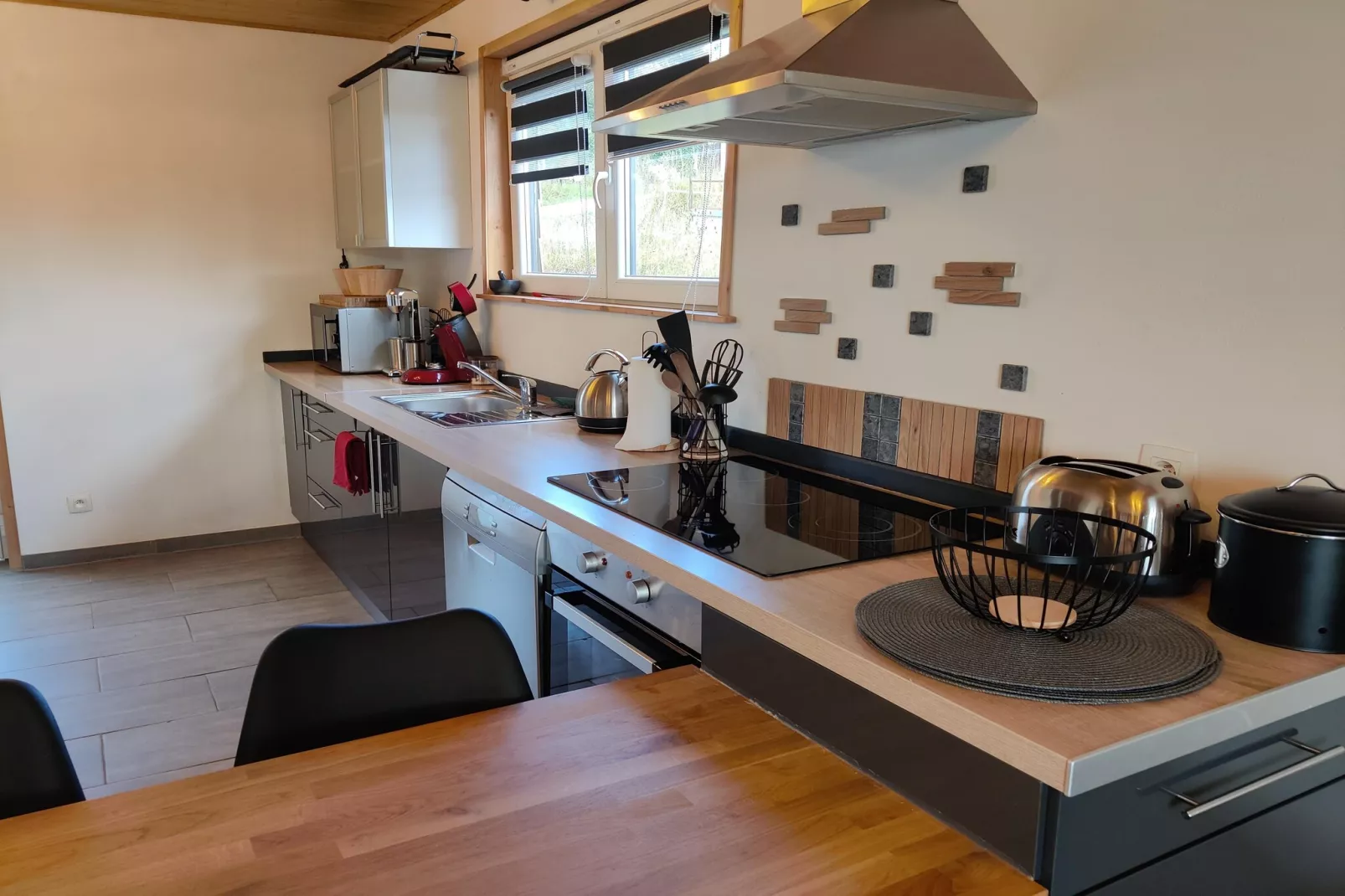 Appartement Terrasse 2/2-Keuken