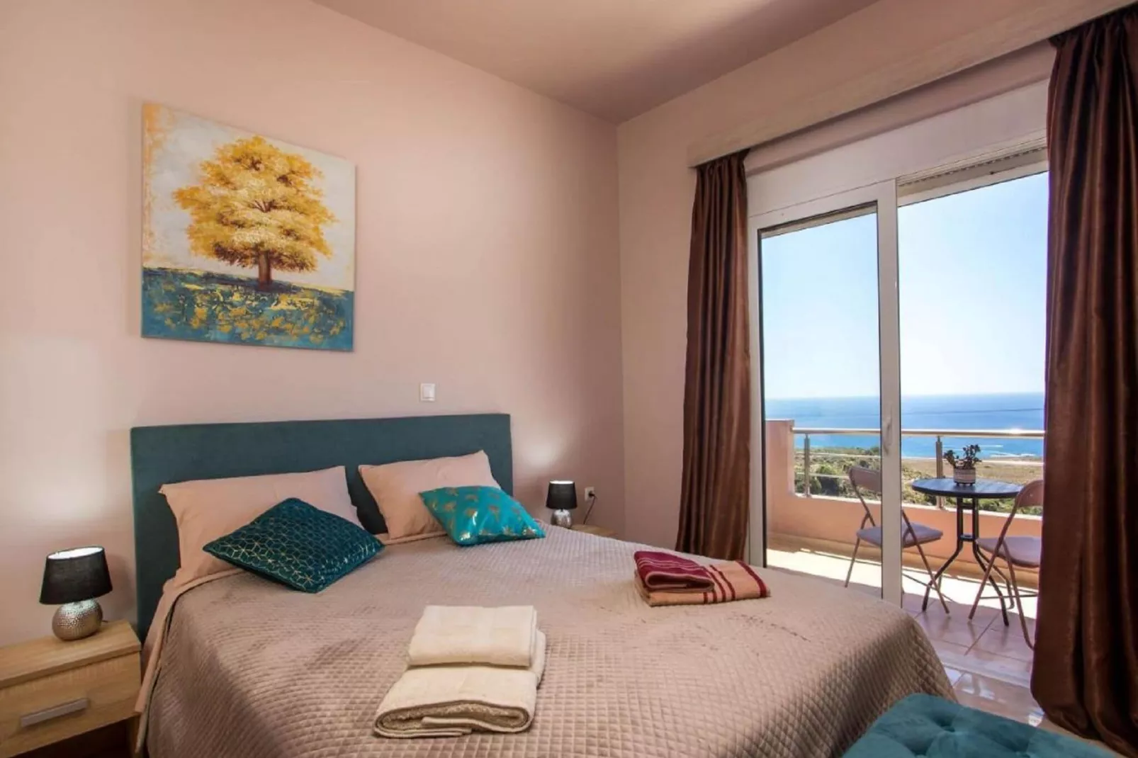 Villa Kalypso Rhodes-Slaapkamer