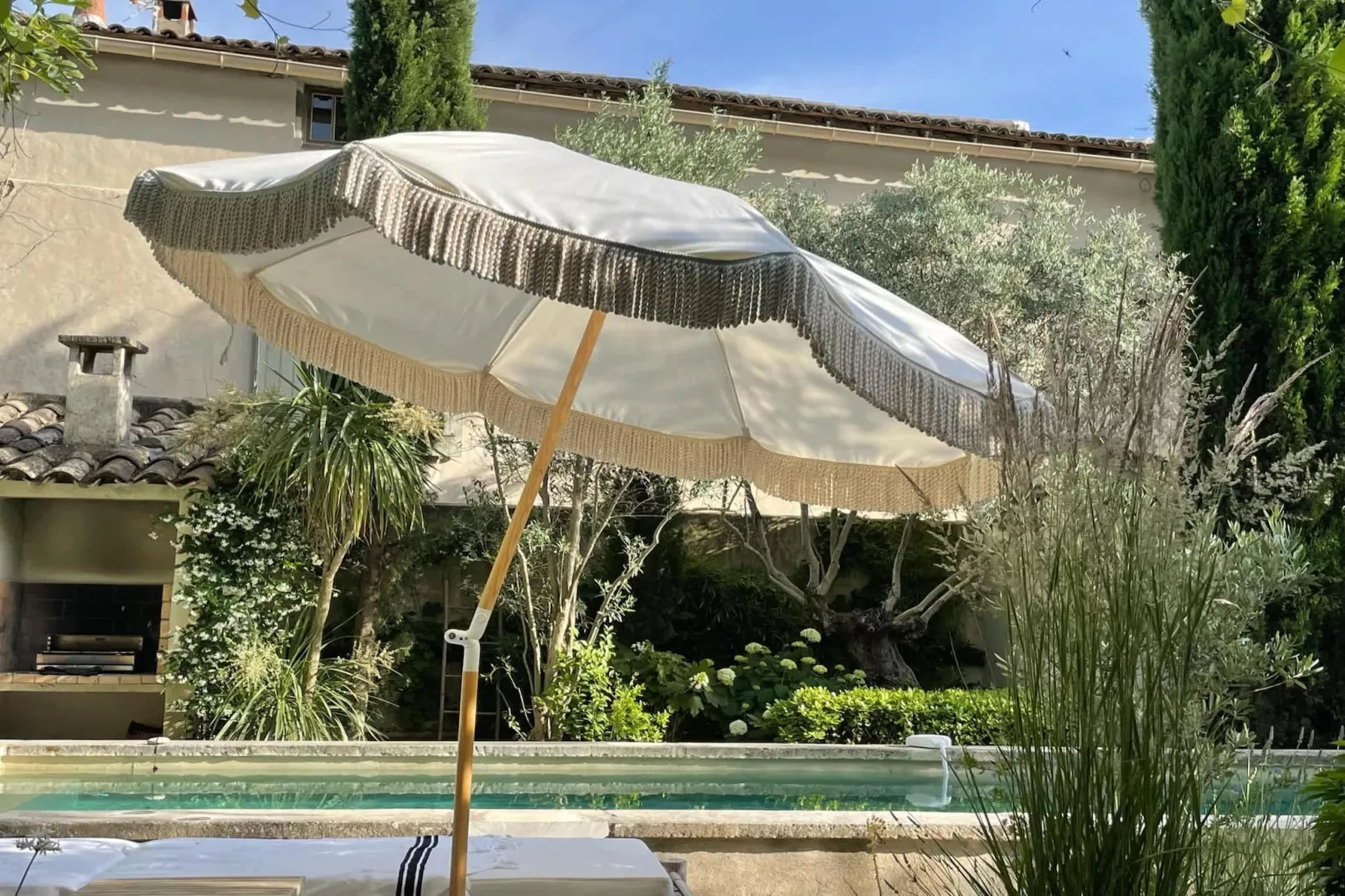 Mas Maillane demeure du XVIIIe entièrement rénové-Zwembad