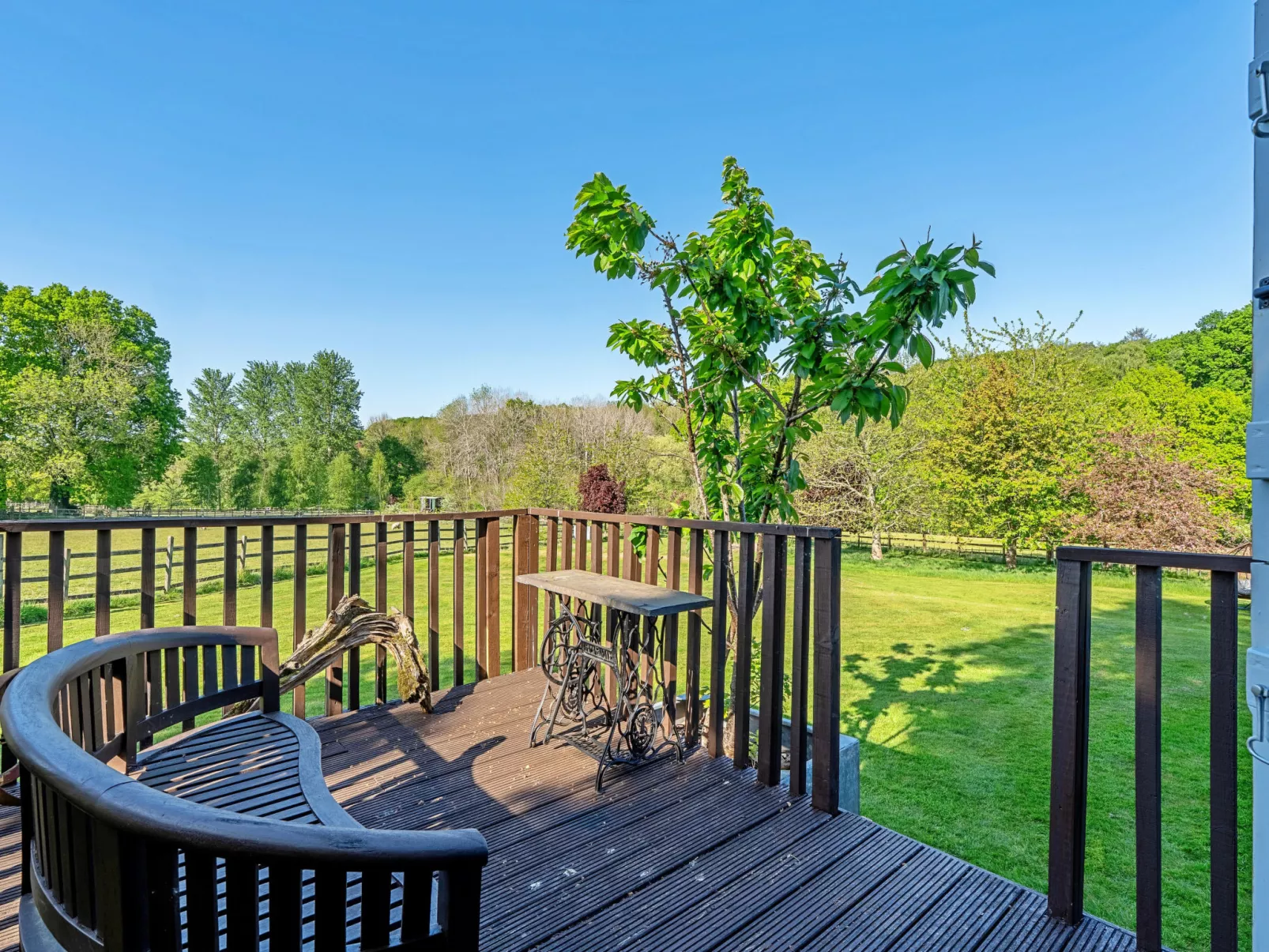 Shepherd's Hut at Hilltop Farm - Buiten
