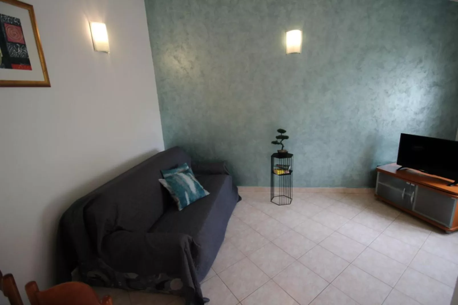 Sv Marija I-Ferienwohnung 2 - Typ 2plus2-Woonkamer