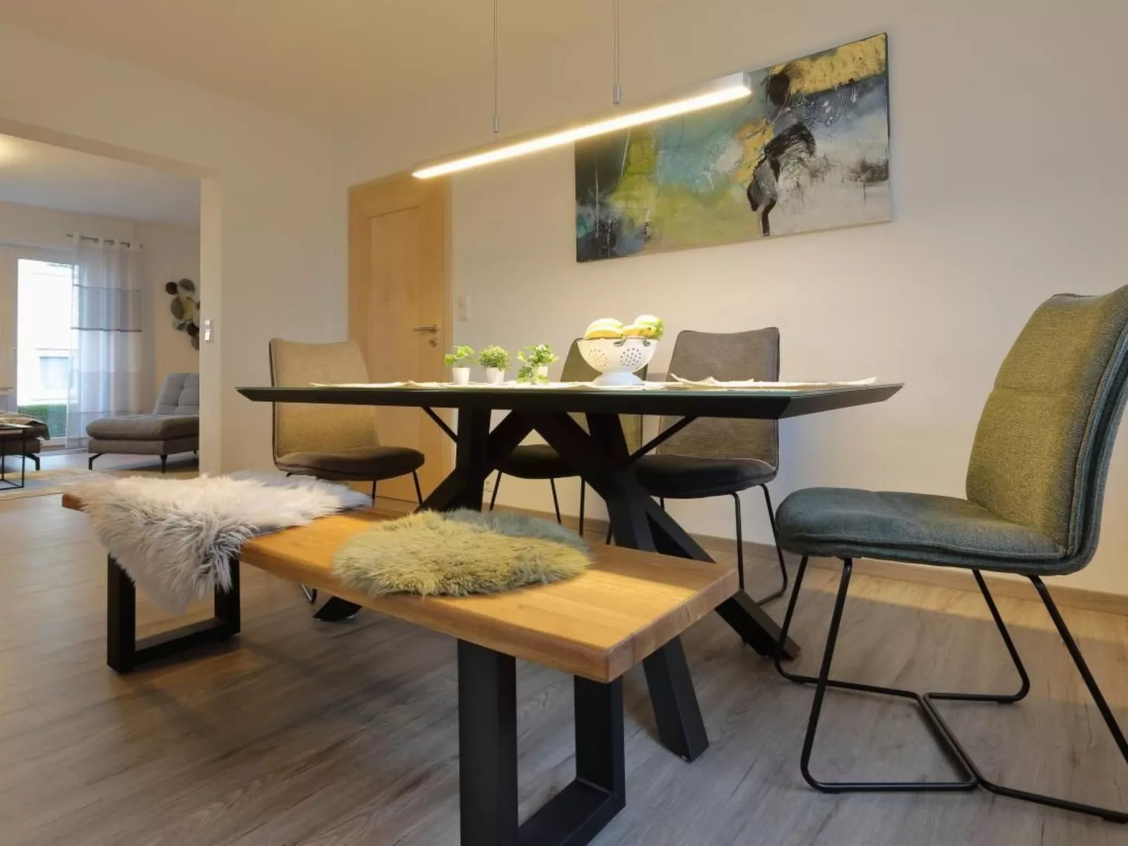 Appartement in Mastershausen mit Terrasse, Garten und Grill - Image-tags.info