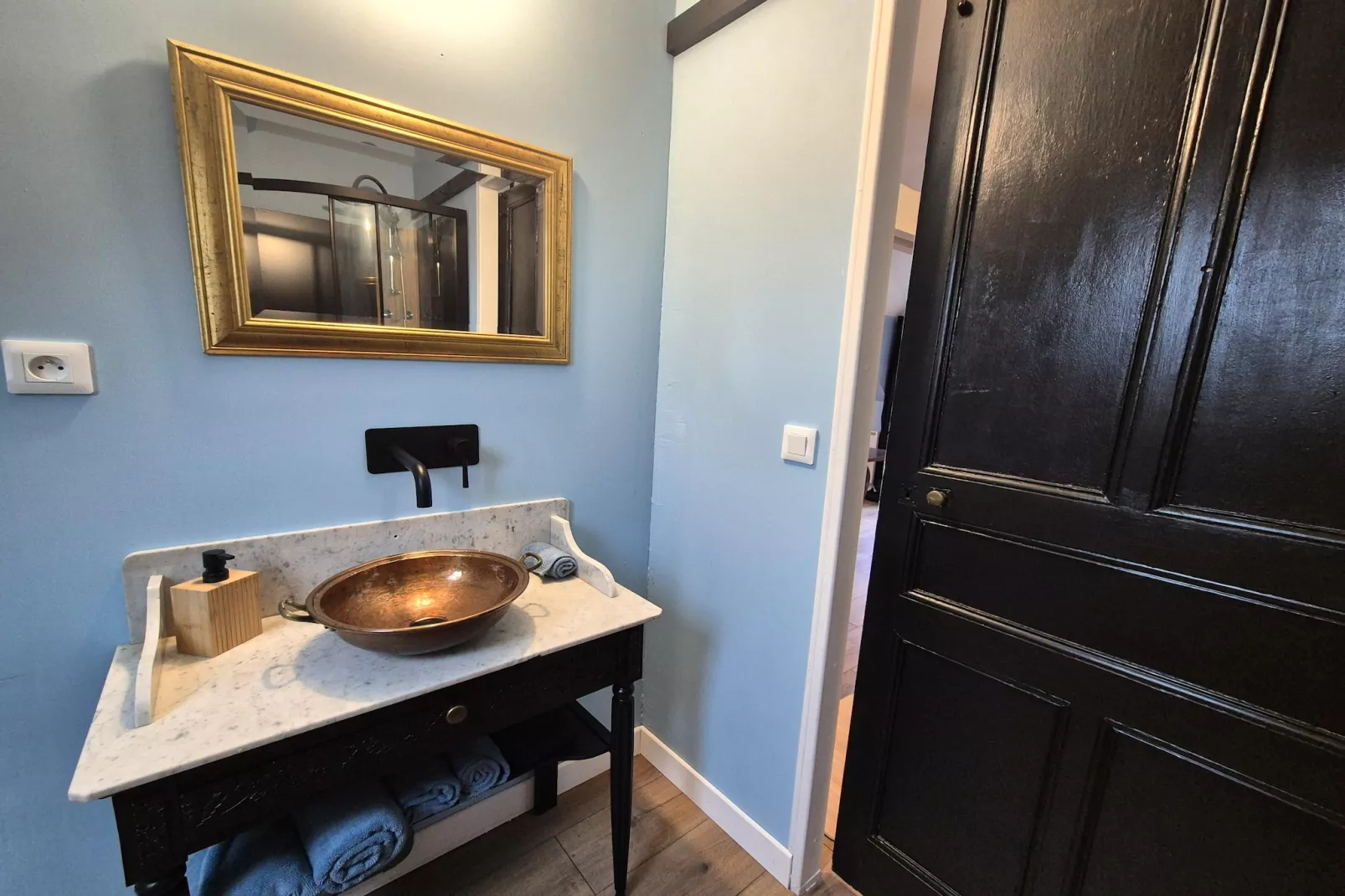 Studio au 1er étage - Badkamer