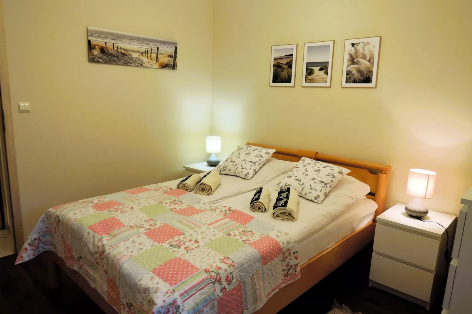 Apartament Paderewskiego 24 Świnoujście - Slaapkamer