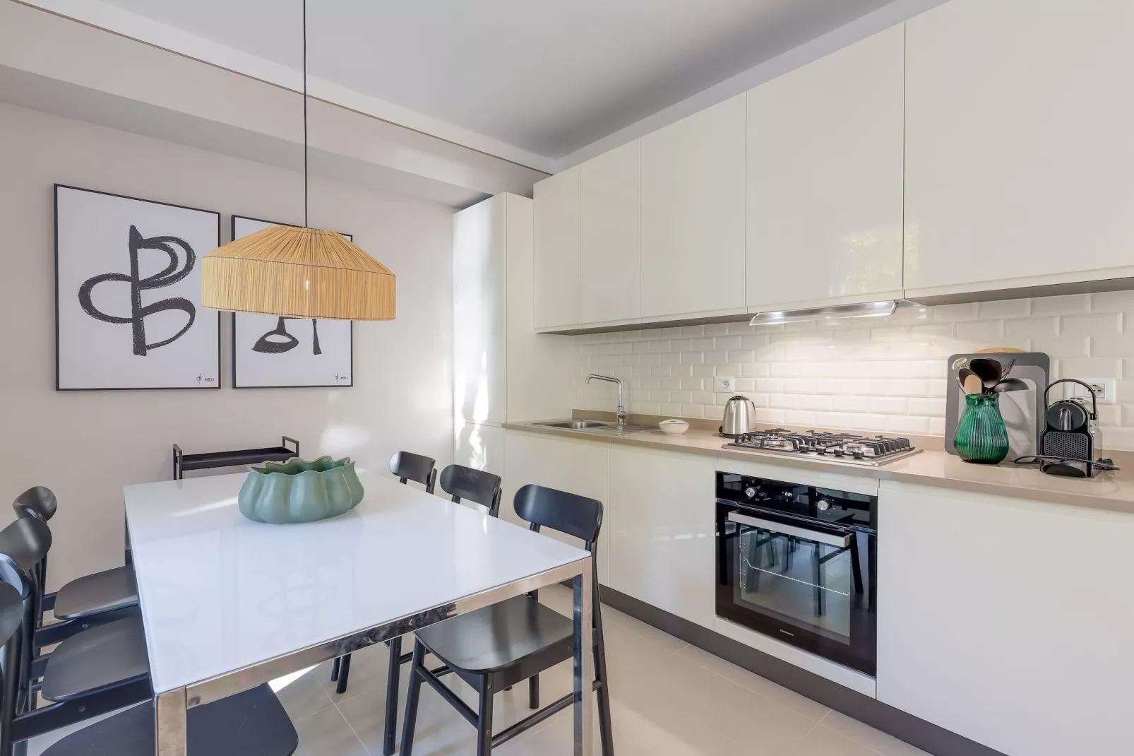 RESIDENCE PORTO LETIZIA - VILLAS-2BEDROOMS APT 6 PAX DELUXE 8218 - V2DL6 - Keuken