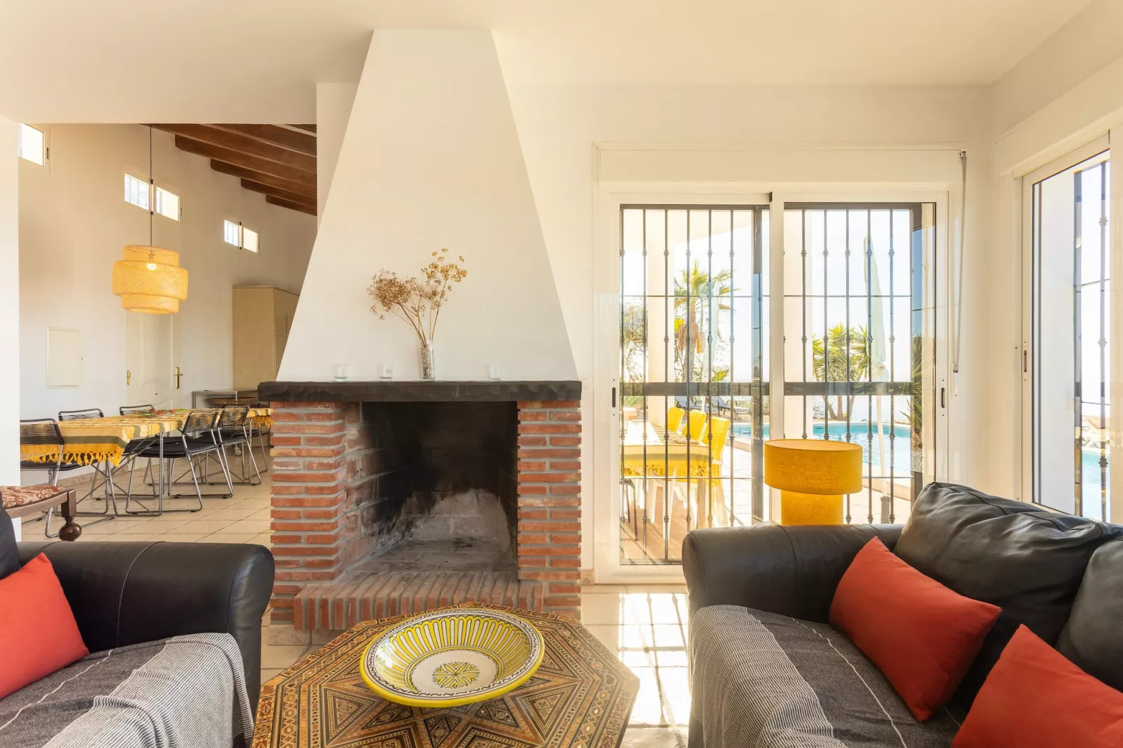 Villa La Beata-Woonkamer