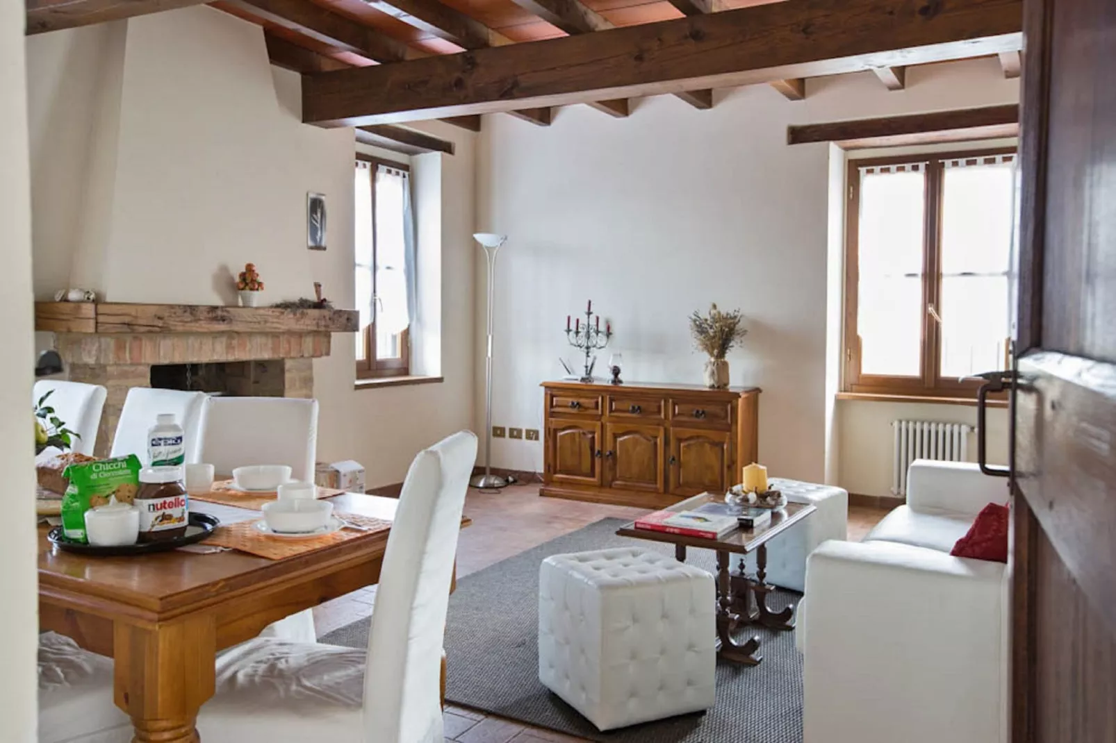 Cascina Tabia - Eetkamer