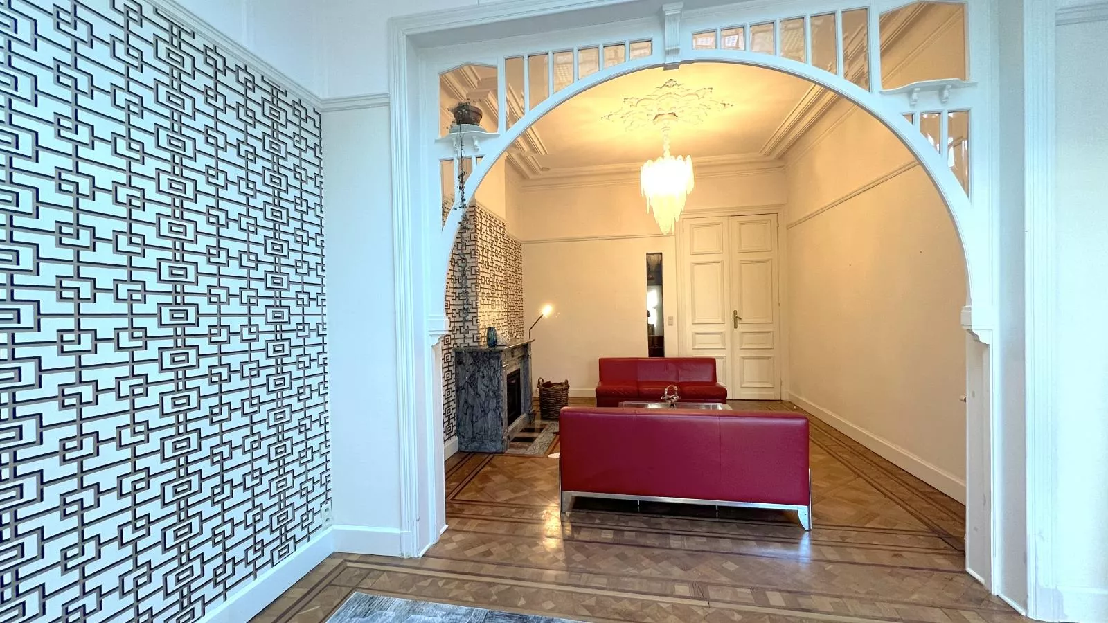 La Maison Bleue Ronse - Woonkamer