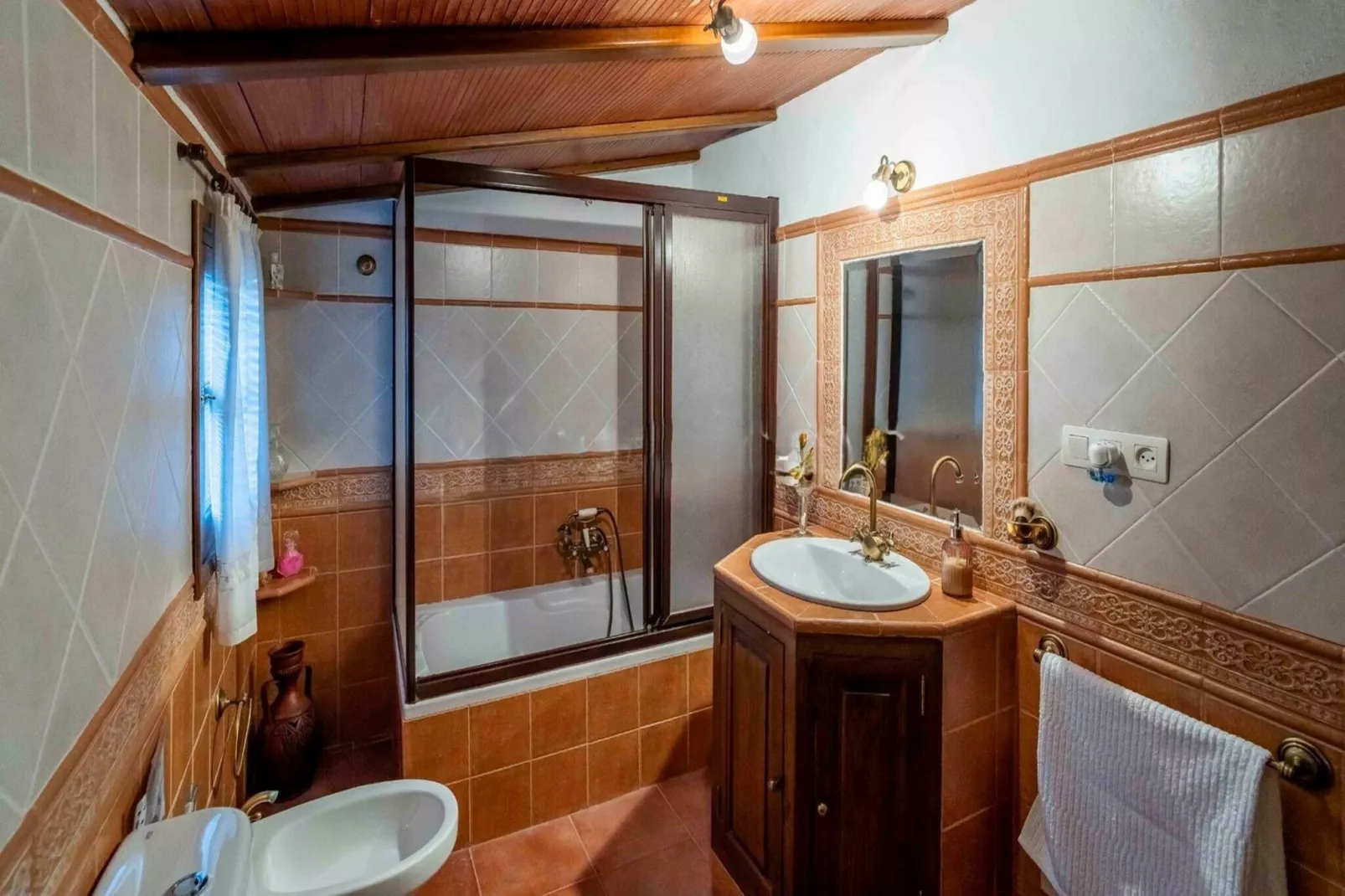 Cortijo la nobleza-Badkamer