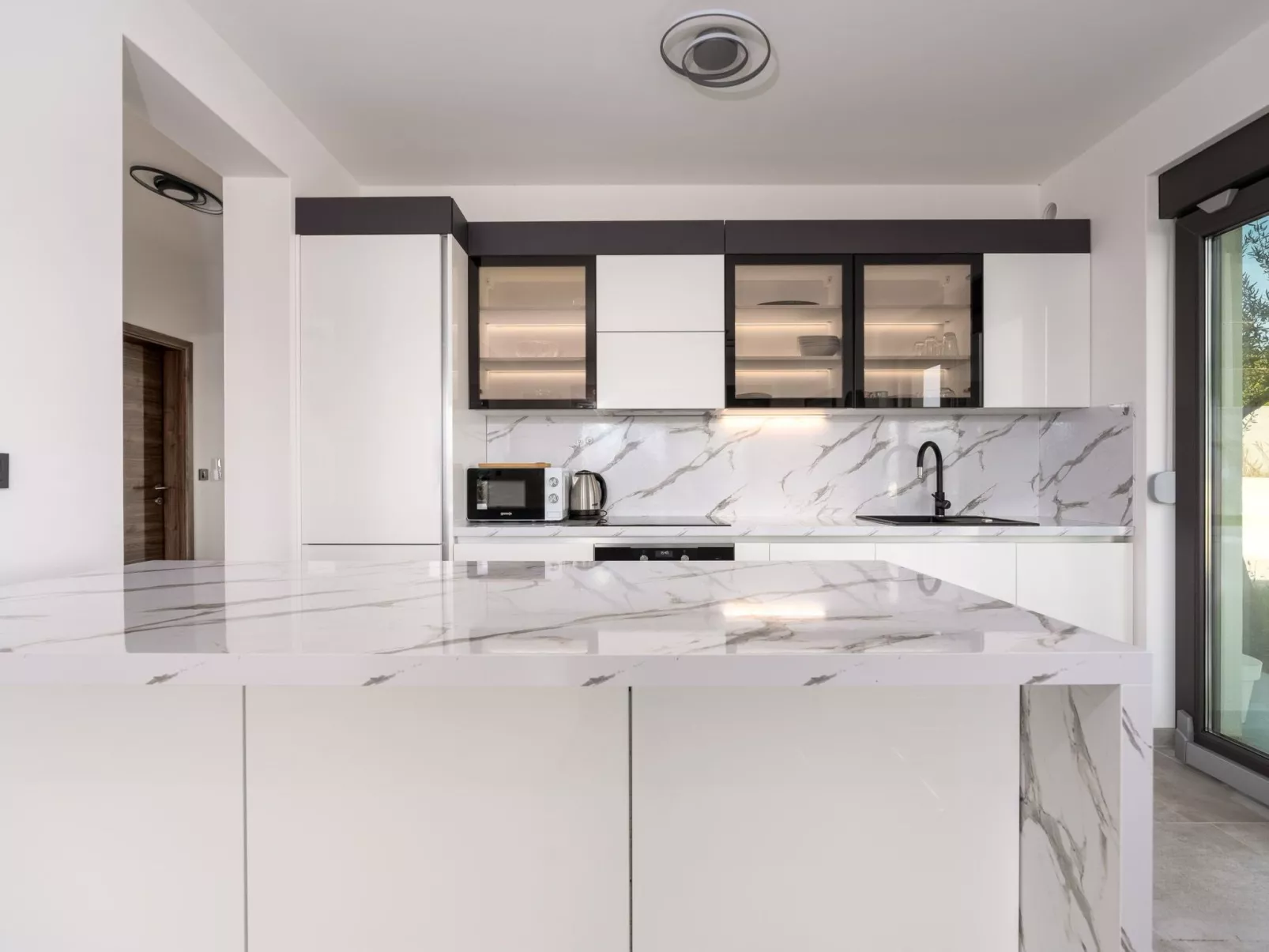 Villa "Rosemary" mit Pool und Panoramablick auf das Meer - Image-tags.info