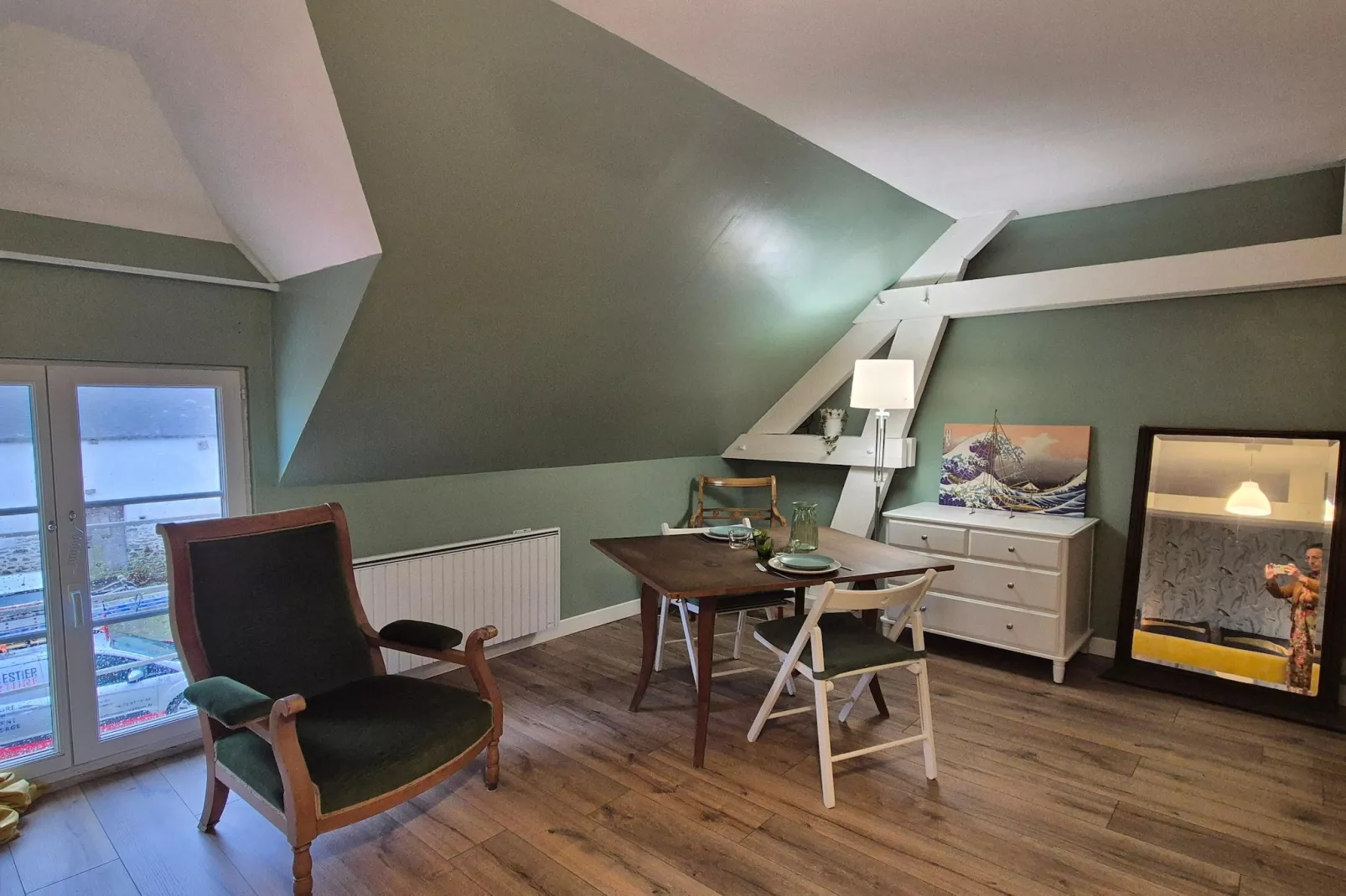 Studio au 1er étage - Eetkamer