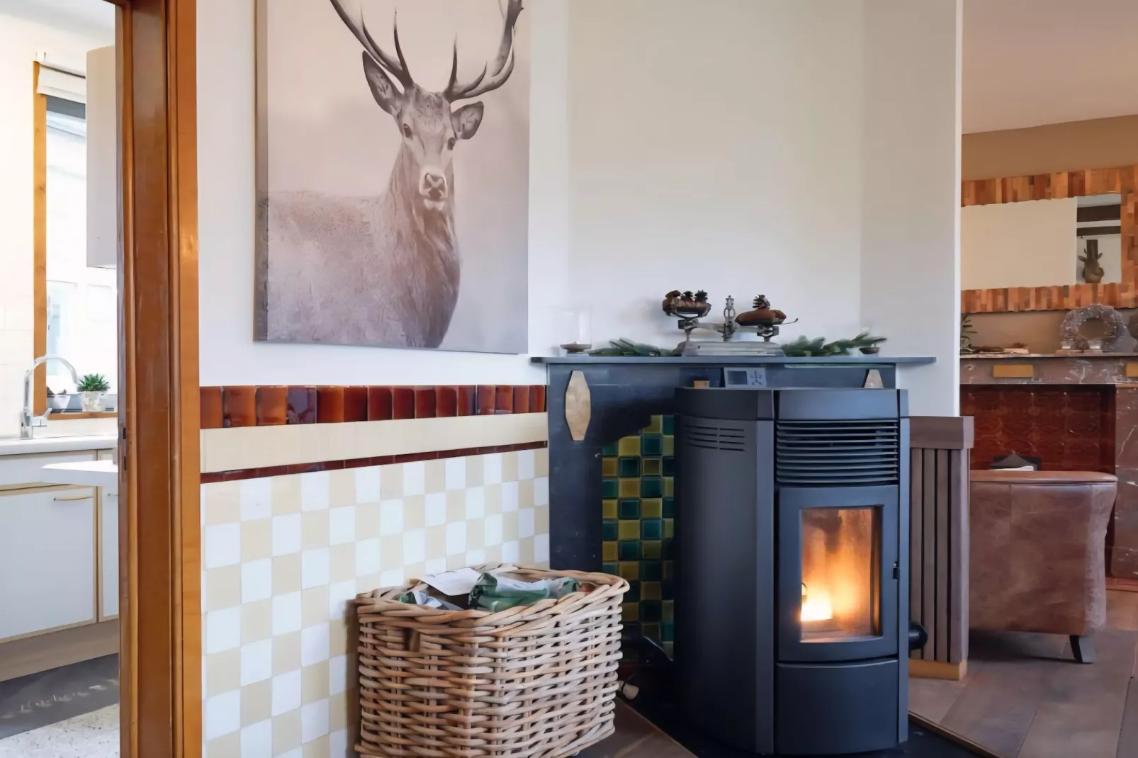 Gite L'éternité - Woonkamer