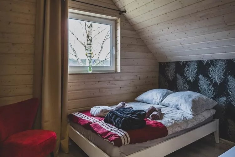 Domek wakacyjny DELUXE dla max 4 osób w Bałachach - Slaapkamer