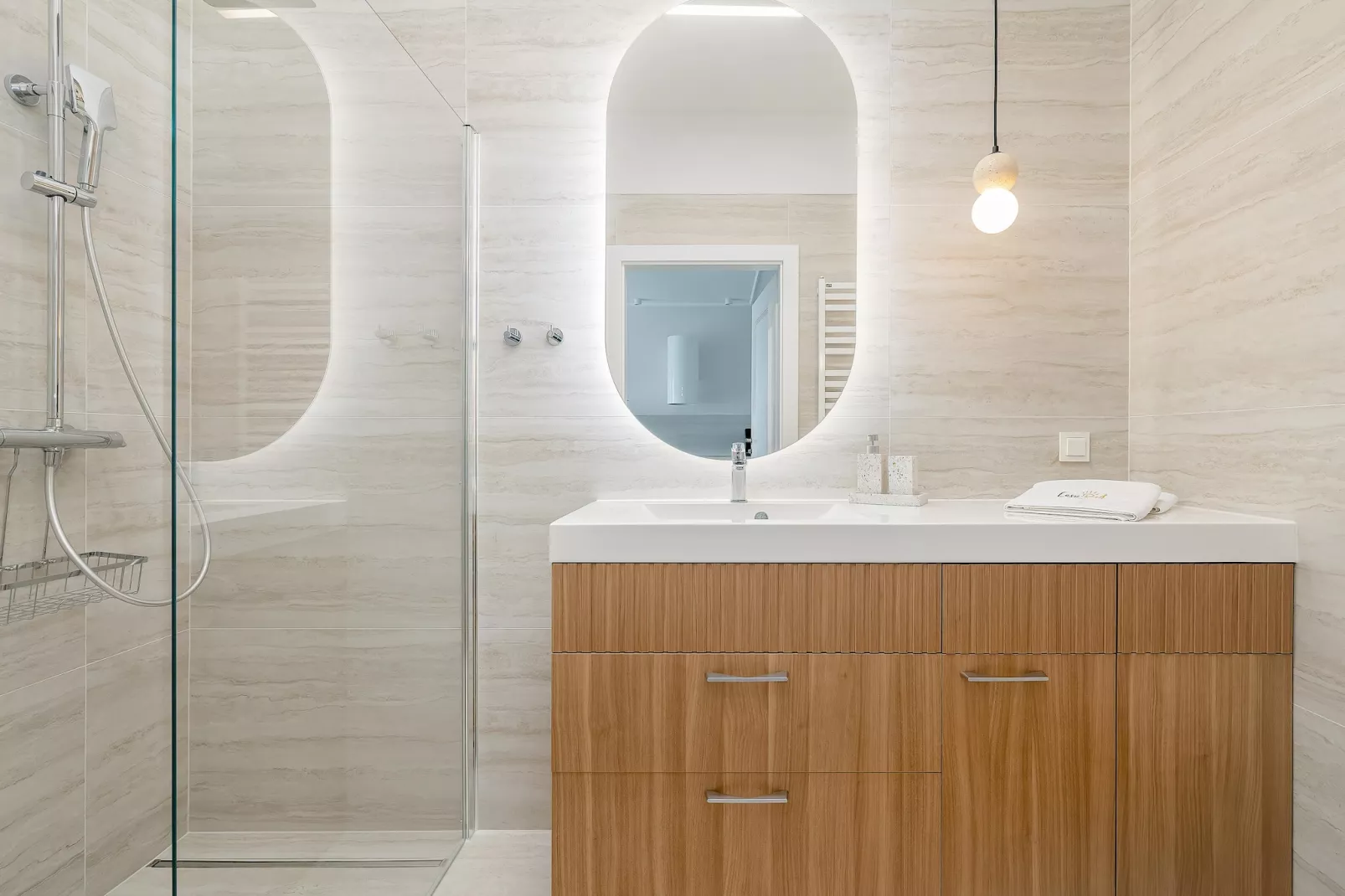 Apartament Szczecińska 3/B210 Niechorze - Badkamer