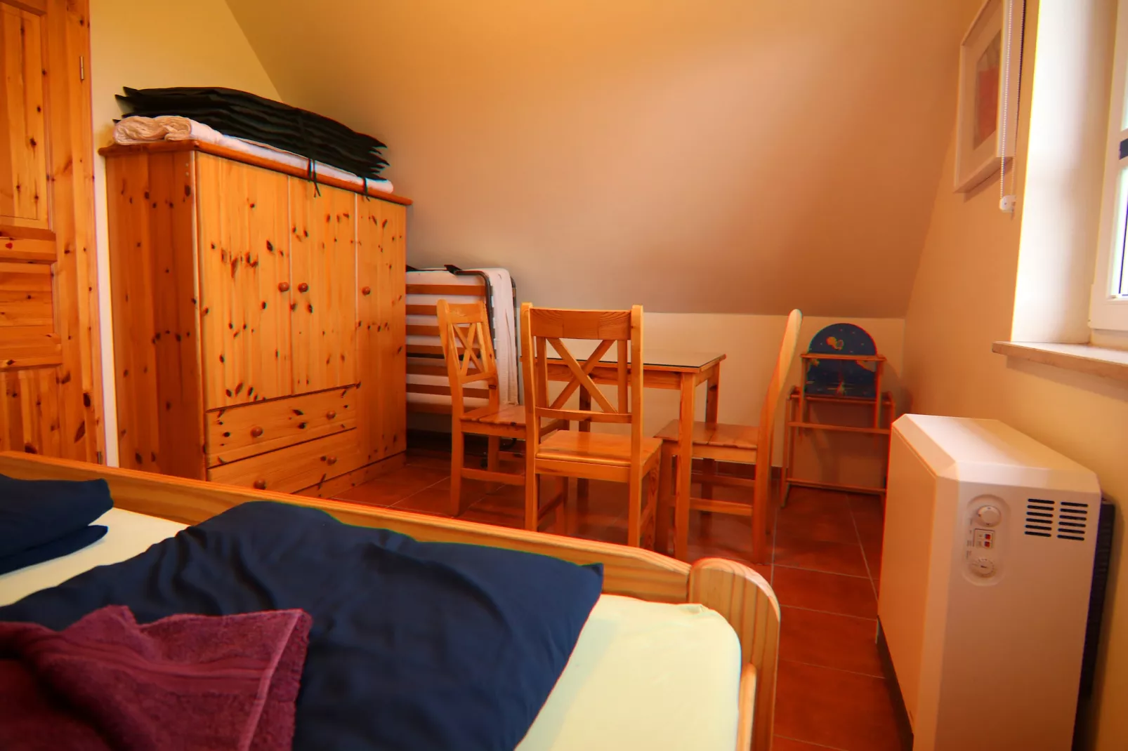 Strandnahes Ferienhaus Walter mit Meerblick - Slaapkamer