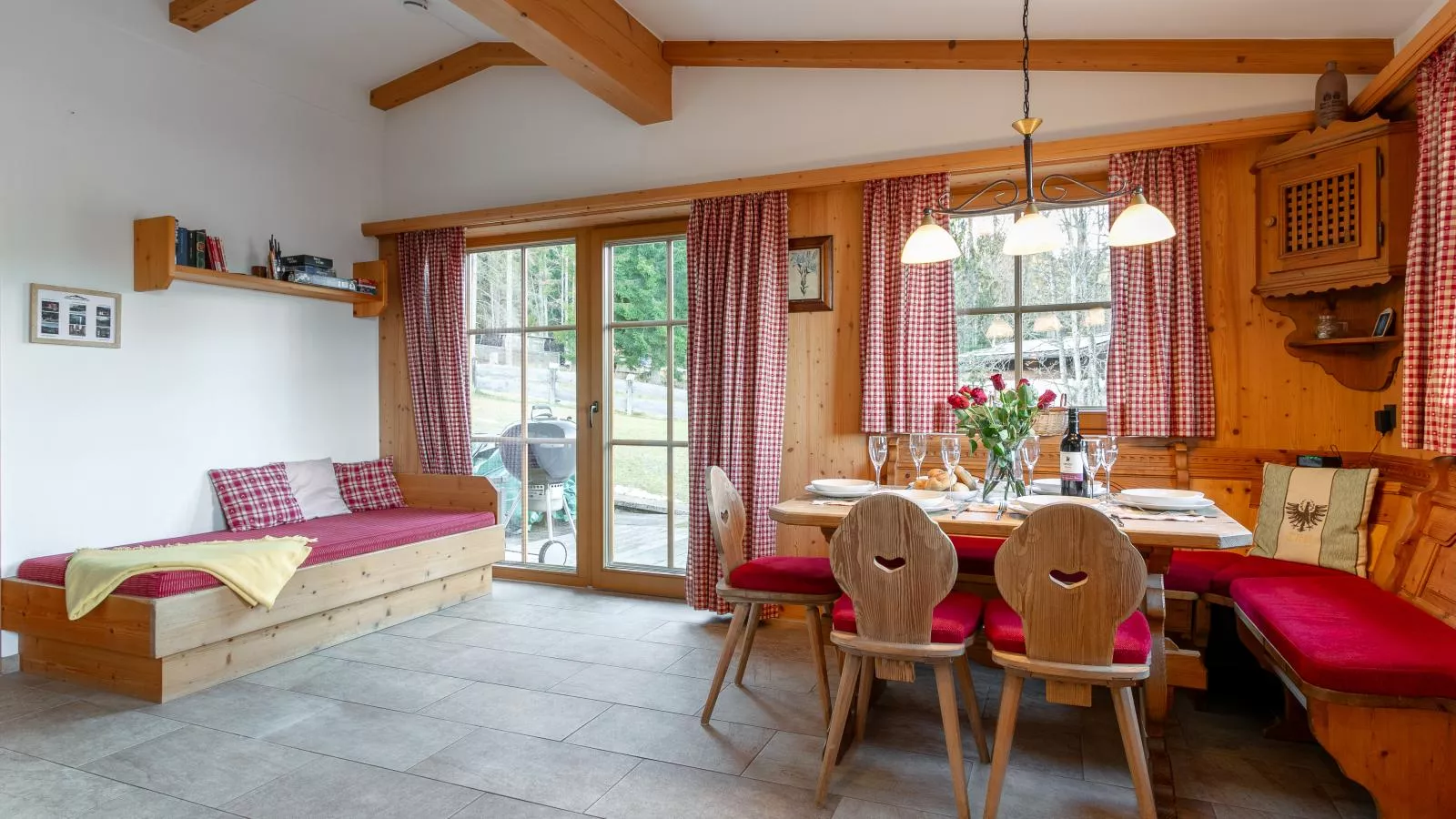 Schneeberghütte-Eetkamer