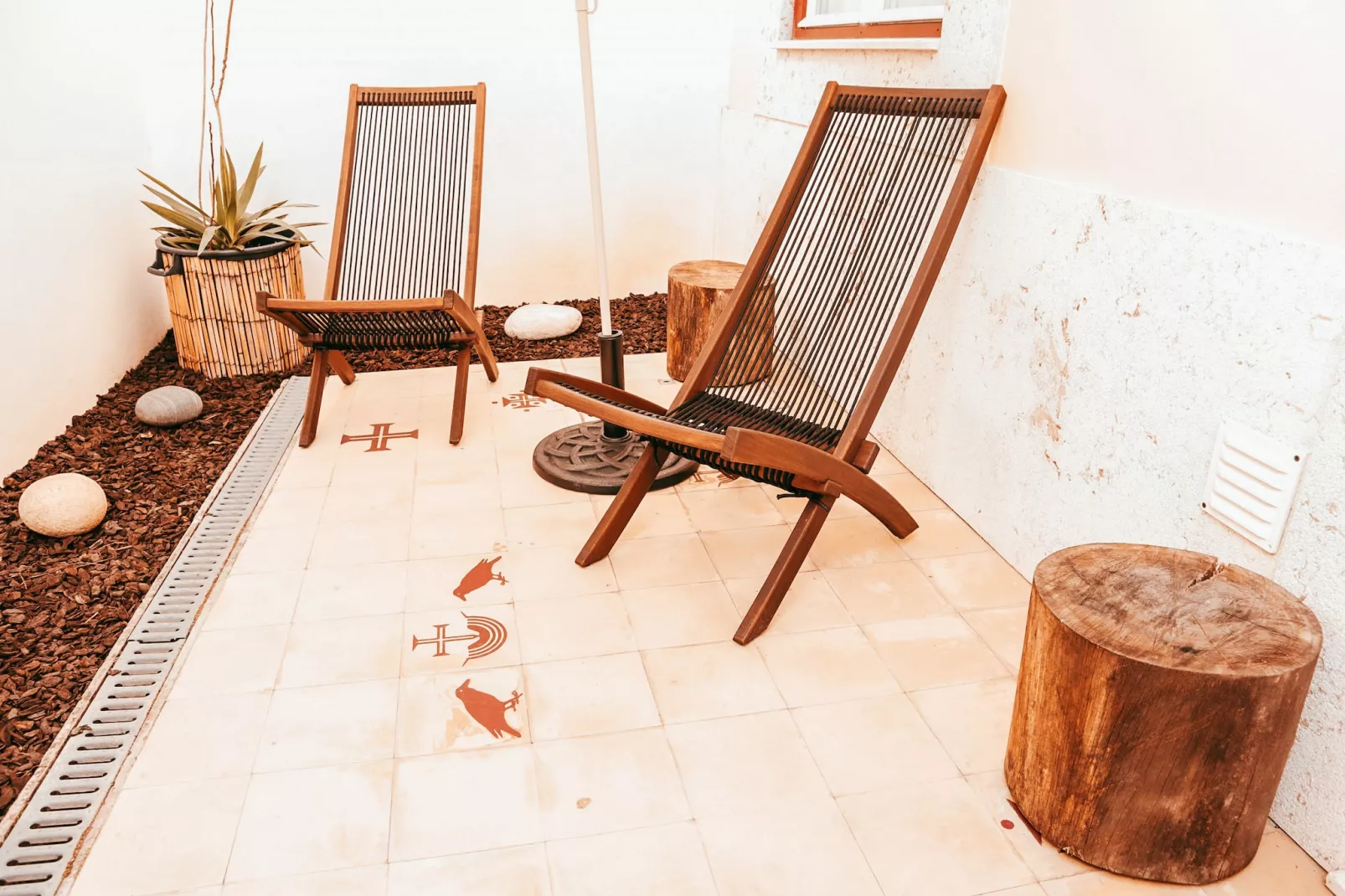 Kalathos House 2 with Terrace By Gt House - Terras