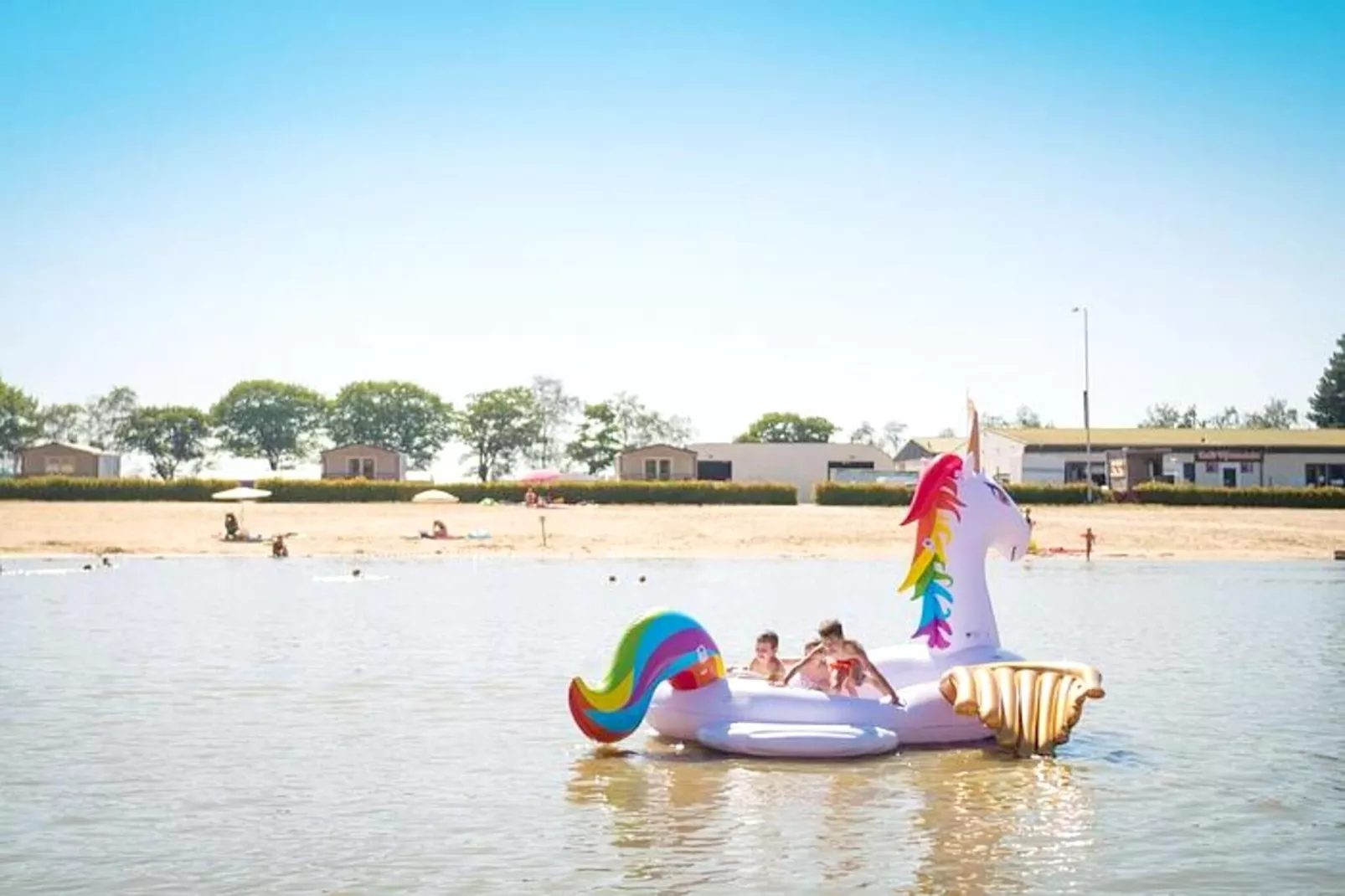 Luxe Lodges-Gebieden zomer 1km