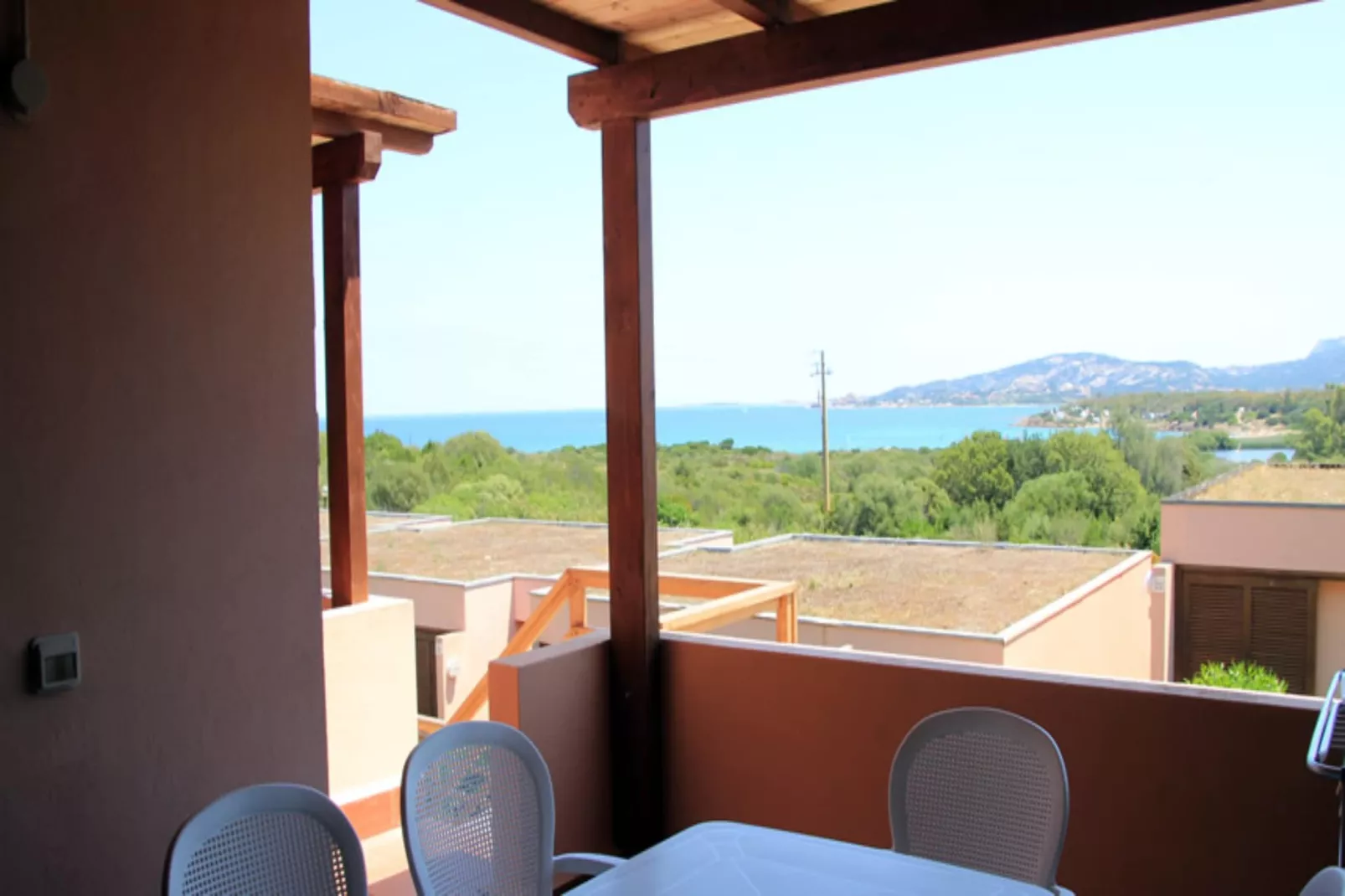 Porto Laconia Residence Appartamento A - Terrasbalkon