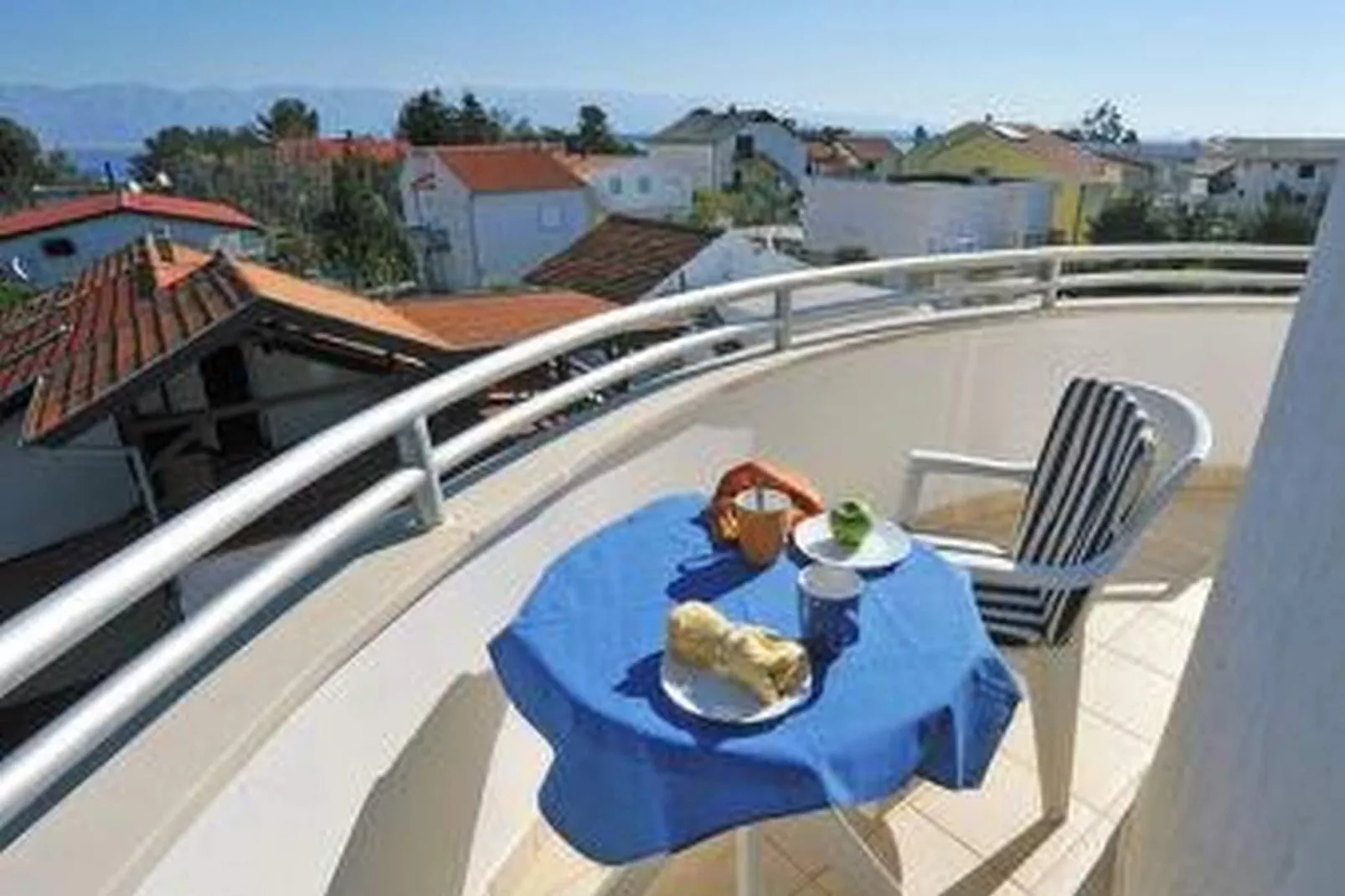 Apartments Anamarija - One Bedroom Apartment with Balcony (A2+2) 7 - Terrasbalkon