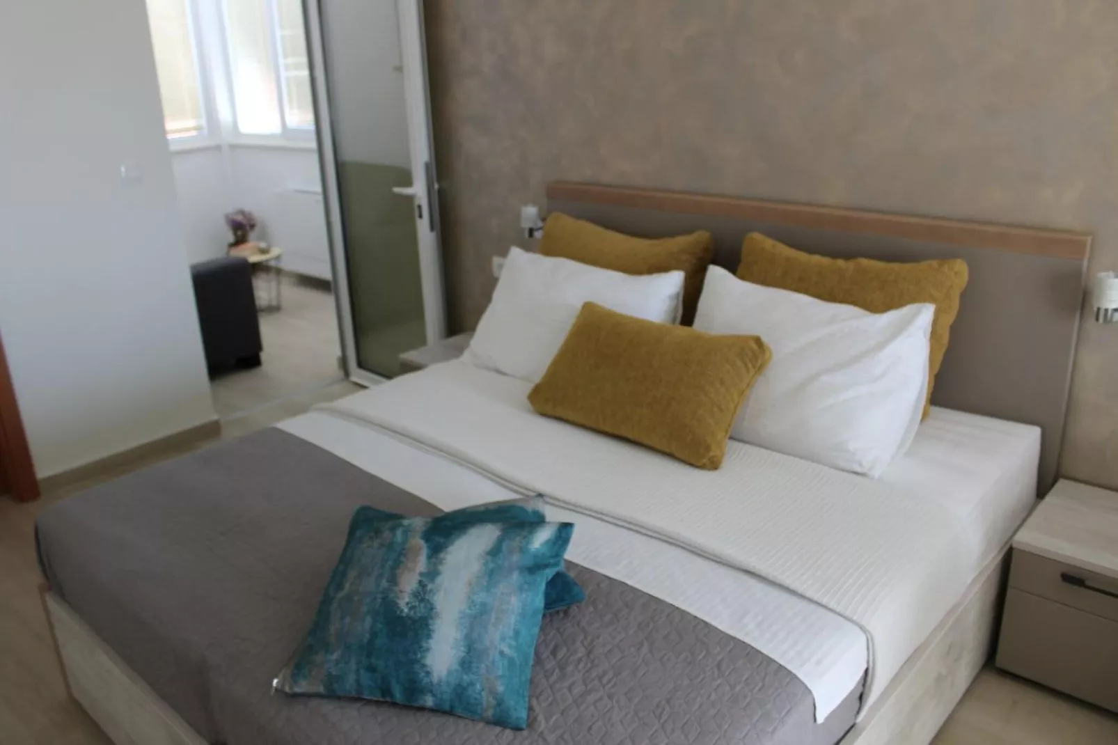 Hotelzimmer Suite 201 - Typ 2 - Slaapkamer