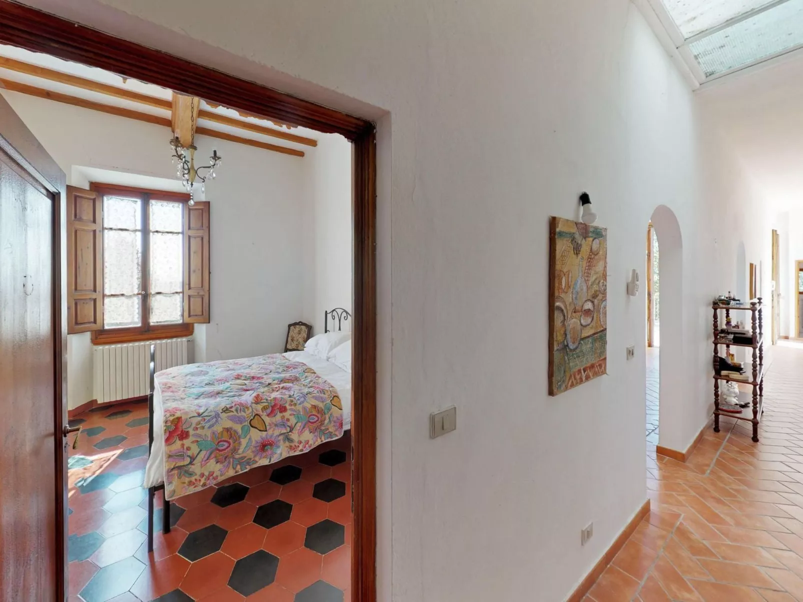 Historische Villa auf dem Lande in den toskanischen Hügeln - Image-tags.info