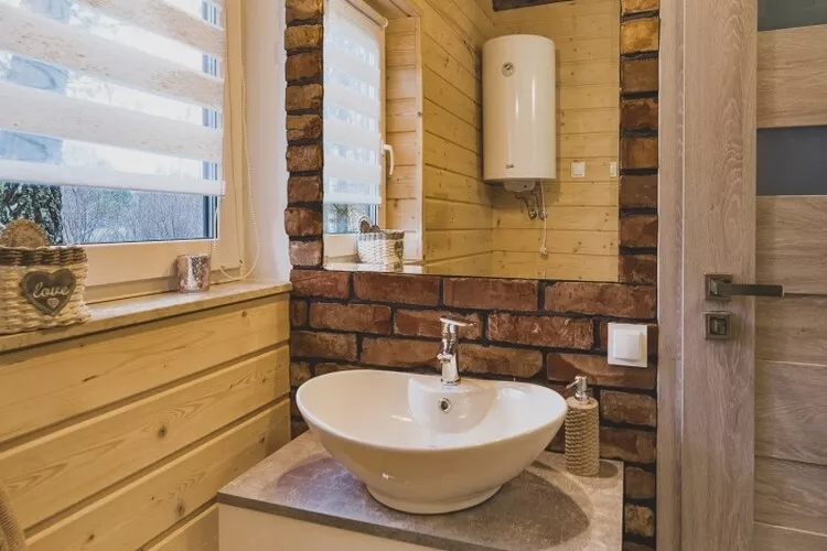 Domek wakacyjny DELUXE dla max 12 osób w Bałachach - Badkamer