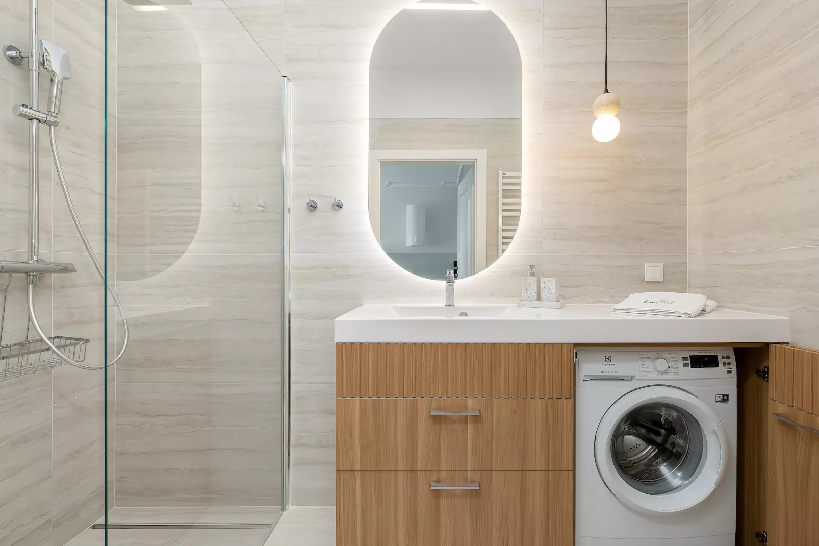 Apartament Szczecińska 3/B210 Niechorze - Badkamer