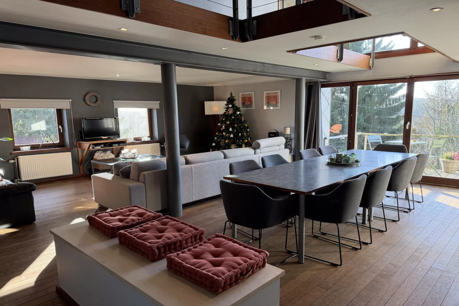 Les Terrasses-Eetkamer