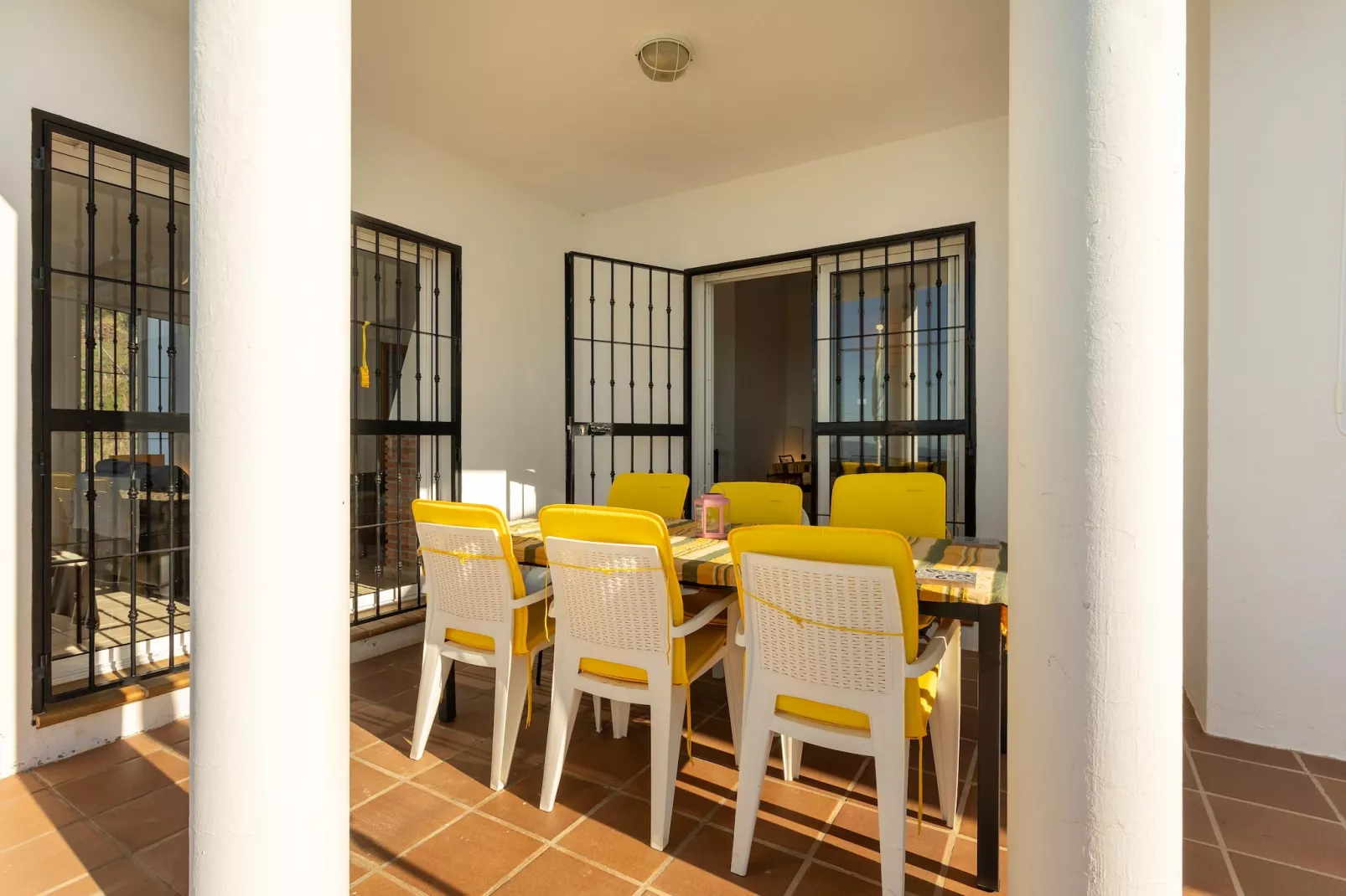 Villa La Beata-Eetkamer