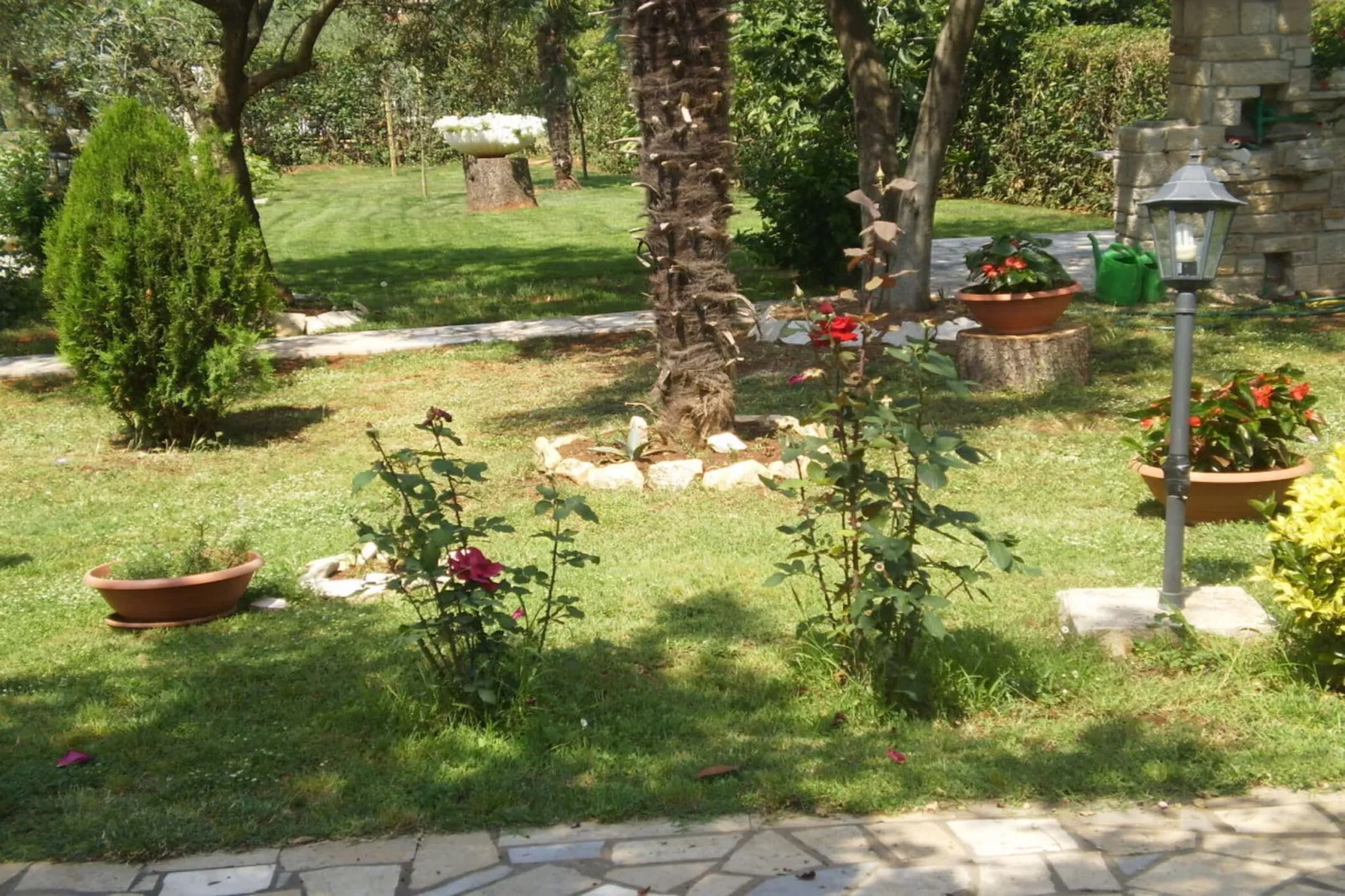 Licul Modern retreat-Tuinen zomer