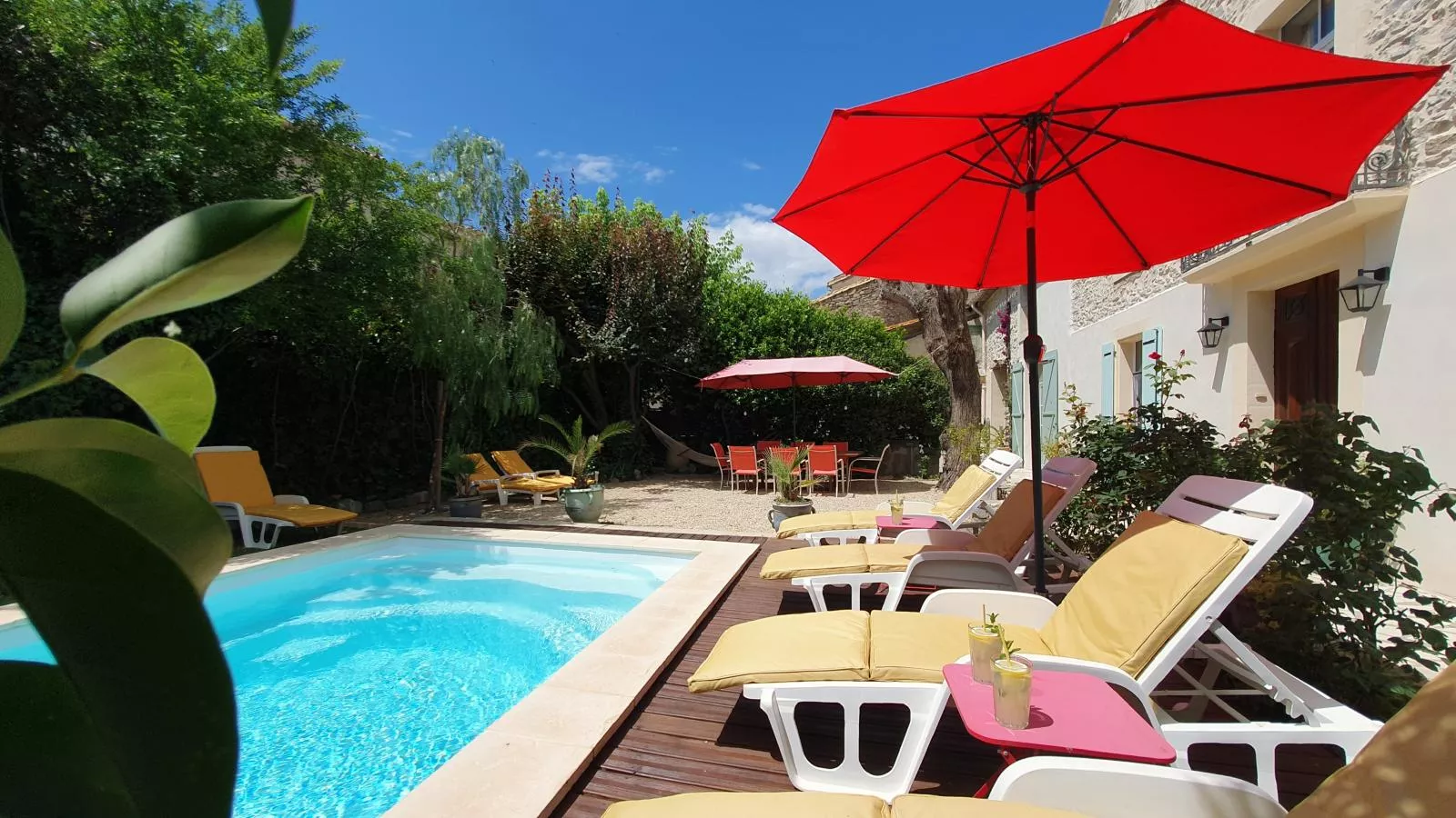 La maison des Vendangeurs 6-Zwembad